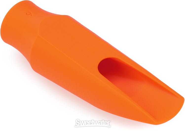 Syos Originals Spark Alto Saxophone Mouthpiece - 6, Lava Orange