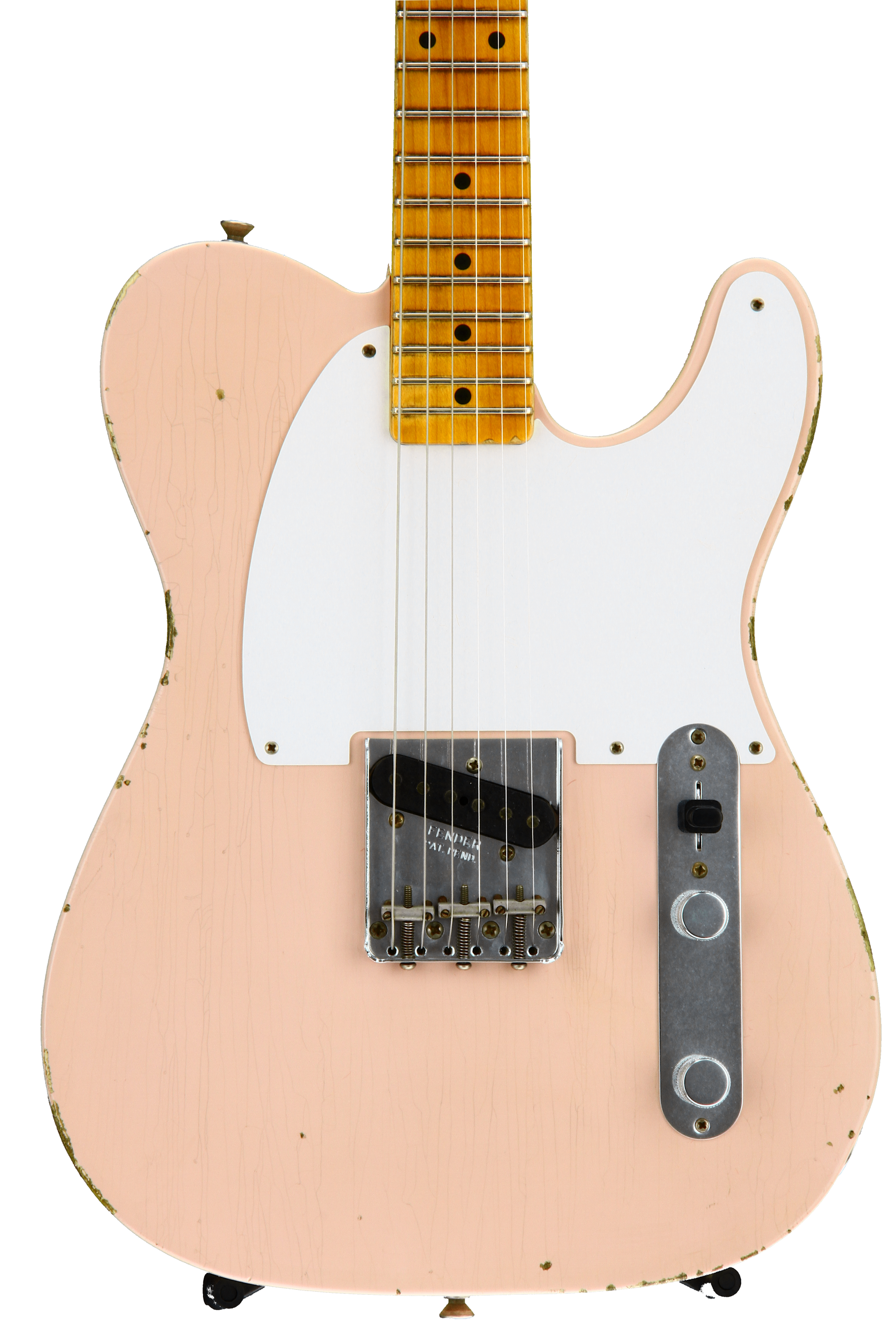 Fender Custom Shop 1955 Relic Esquire 2015 Ltd. Ed. - Shell Pink |  Sweetwater, image size:2000x3000