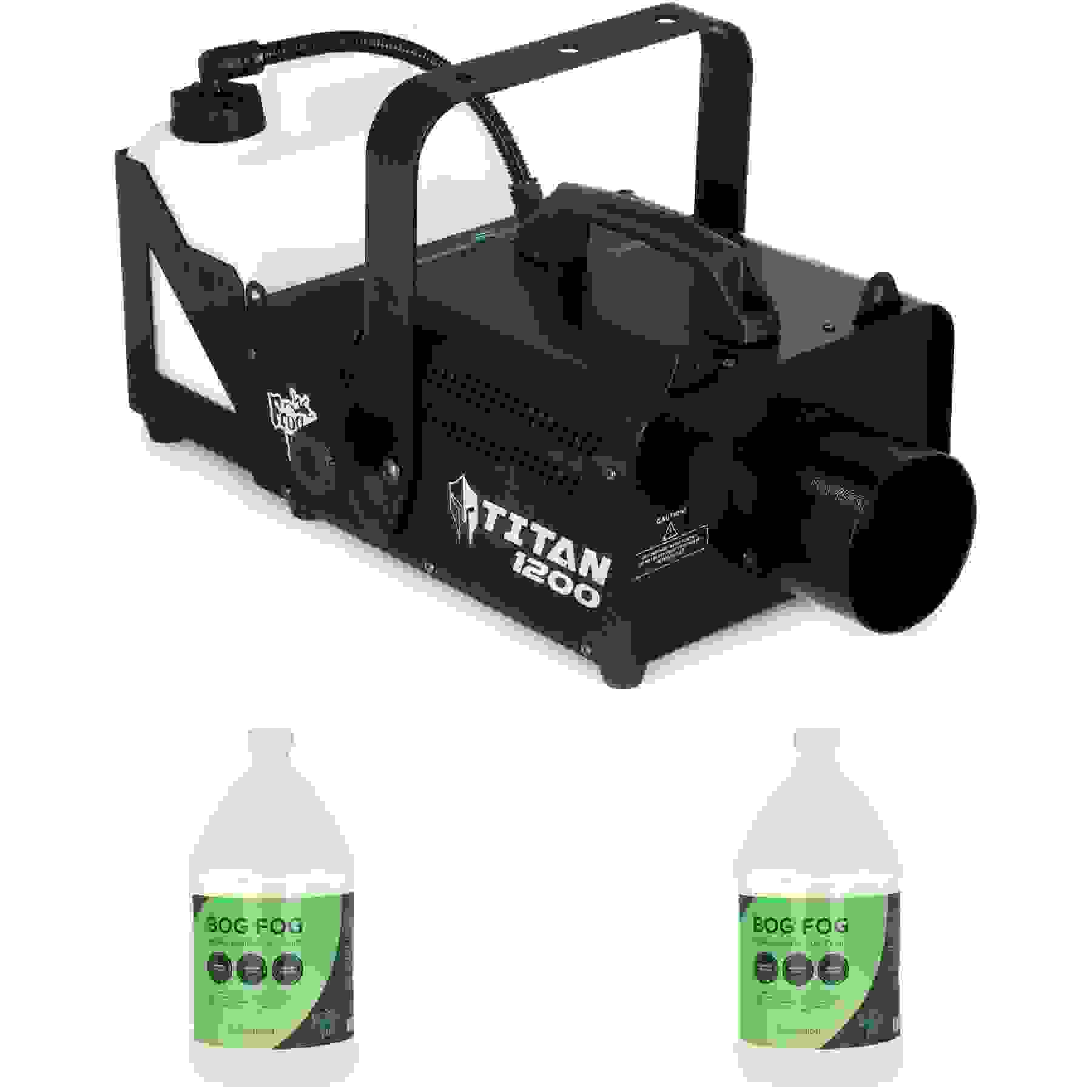 Froggy's Fog Titan 1200 Fog Machine with Fog Fluid