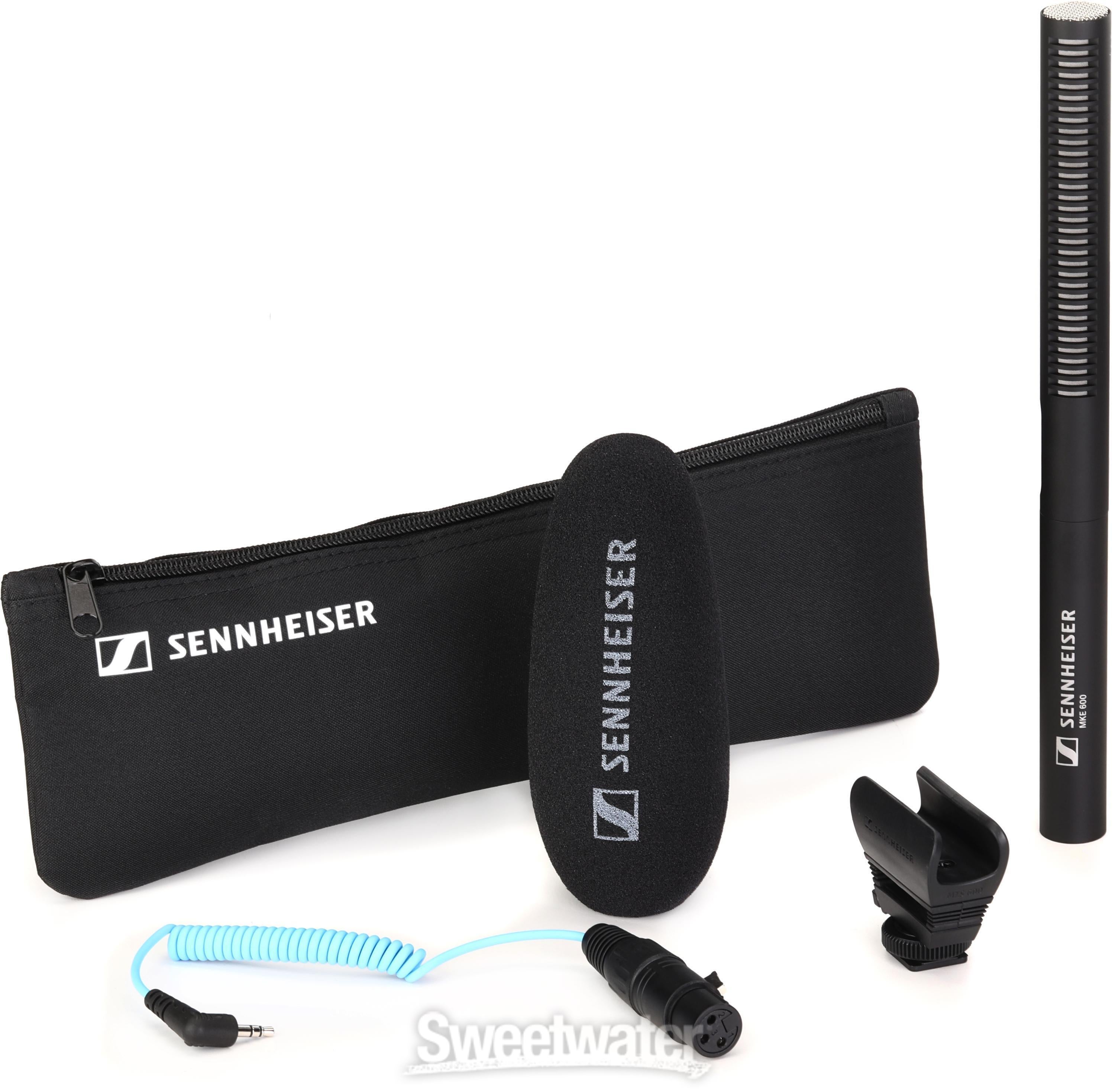Sennheiser MKE 600 Shotgun Condenser Microphone | Sweetwater