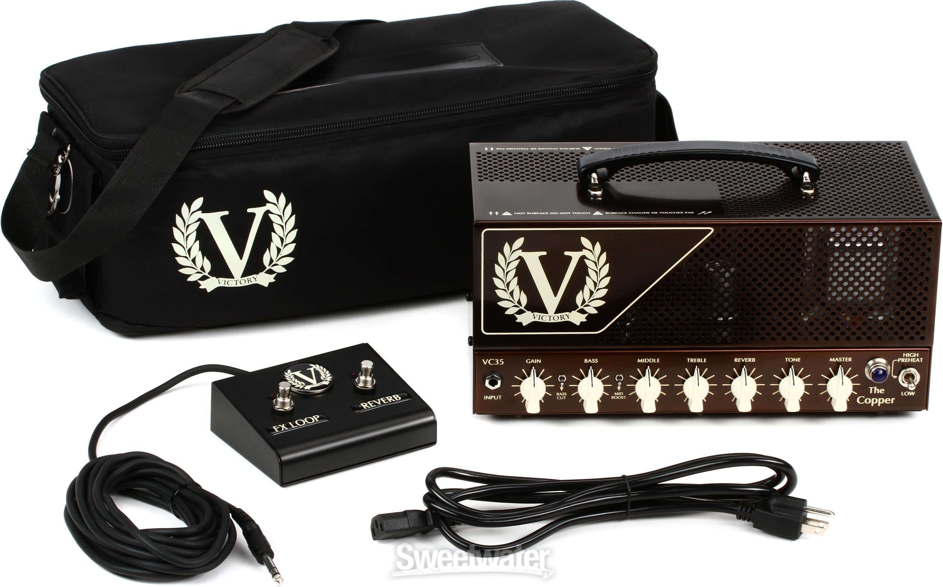 Victory Amplification V35 The Copper 35-watt Tube Head Victory Amplification V35 The Copper 35-watt Tube Head
