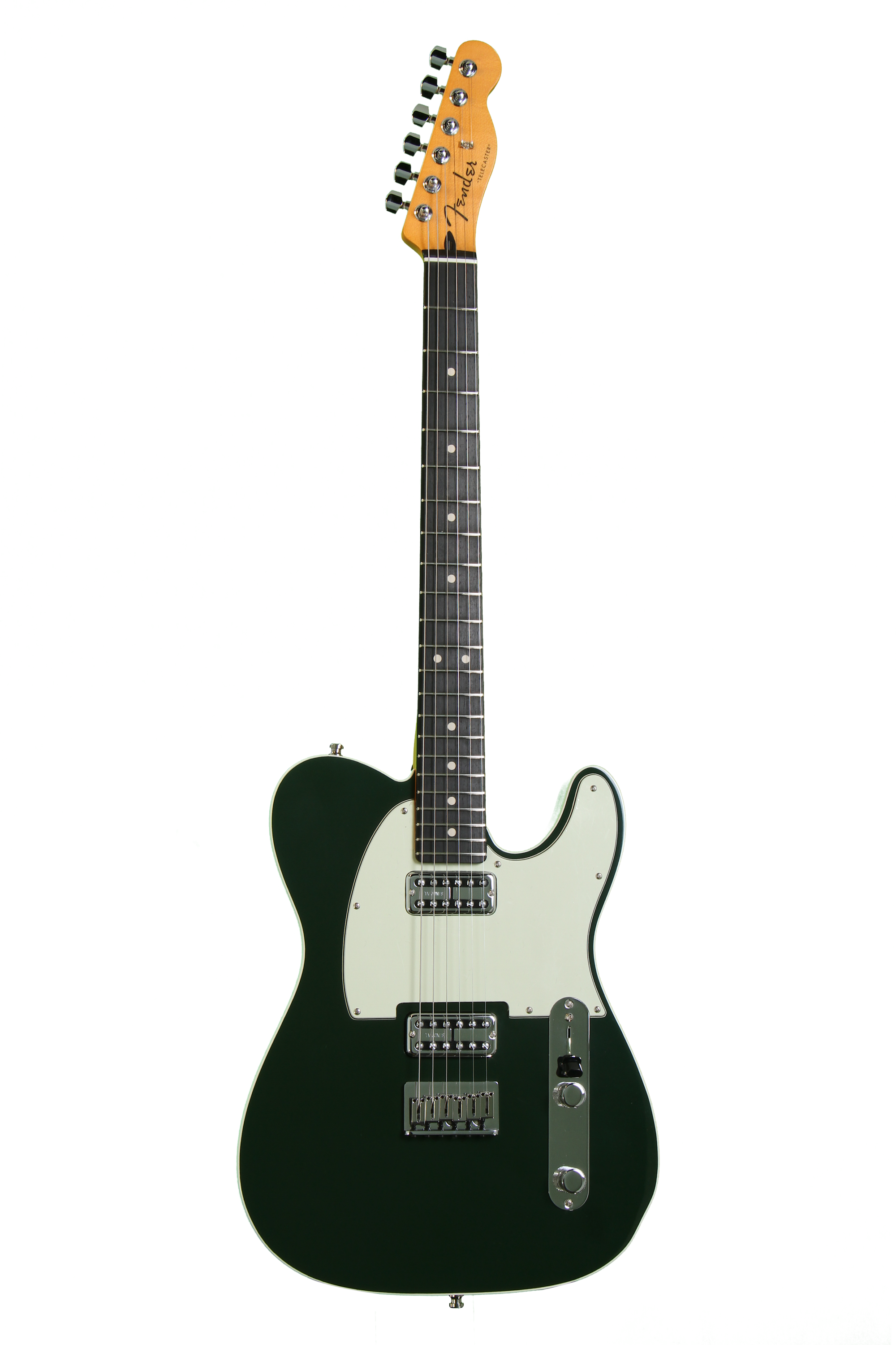 Fender Custom Shop Double TVJ Telecaster NOS - Dark Green/Black