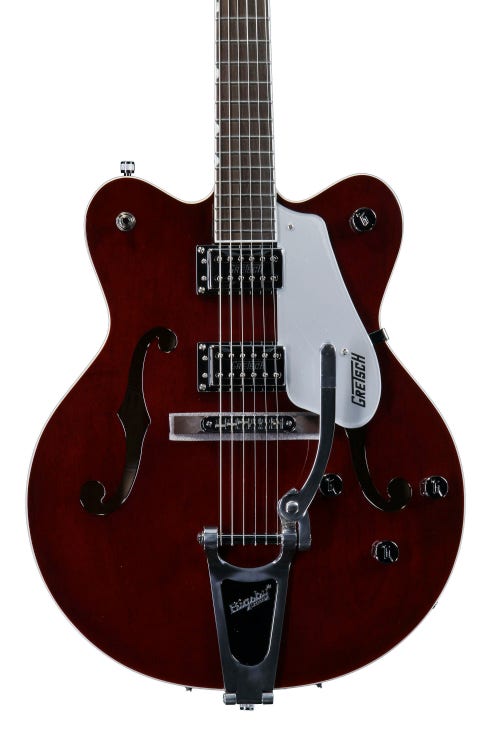Gretsch G5122DC Double Cutaway - Double Cutaway Walnut Stain  