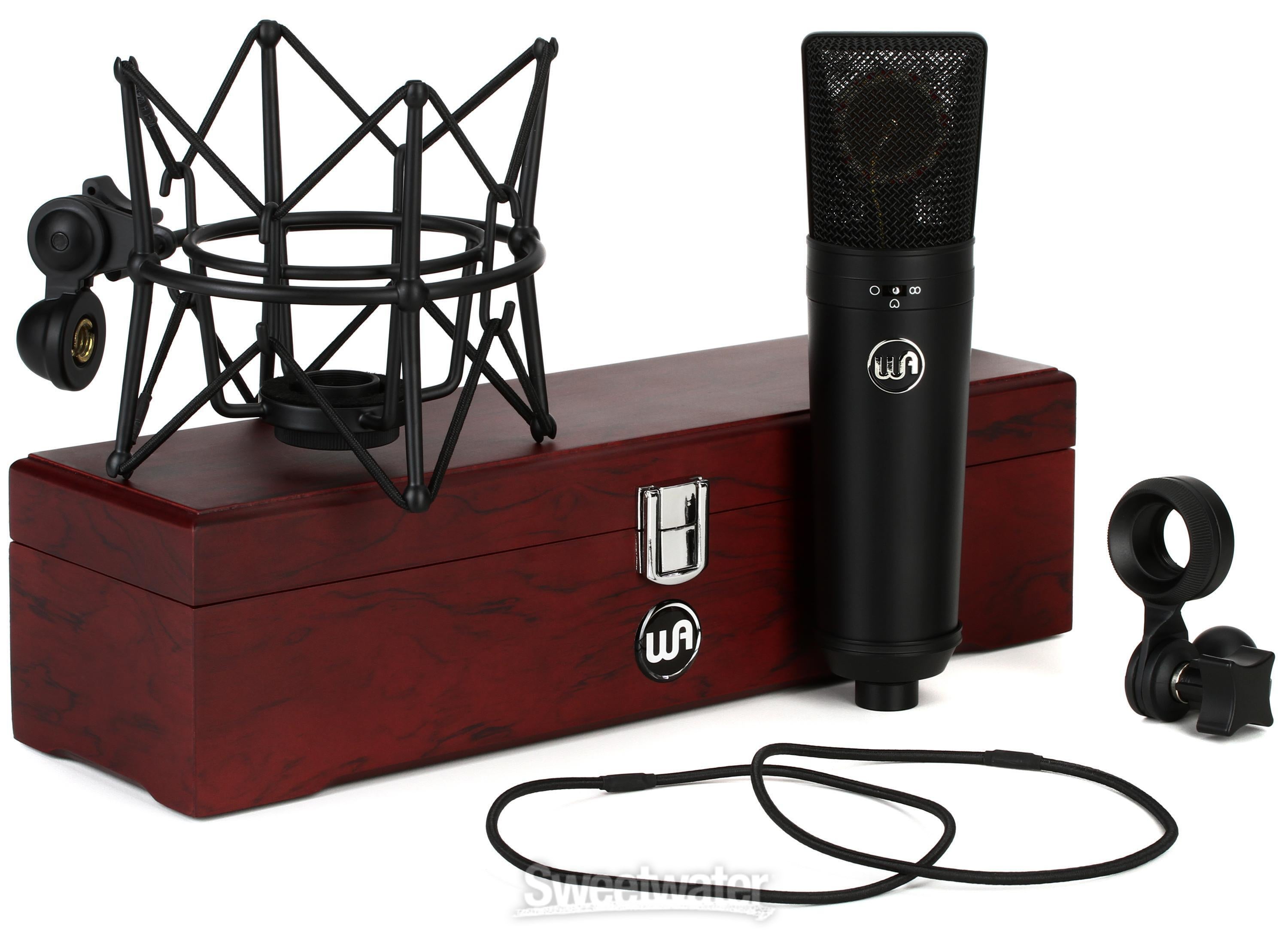 Warm Audio WA-87 Black Large-diaphragm Condenser Microphone