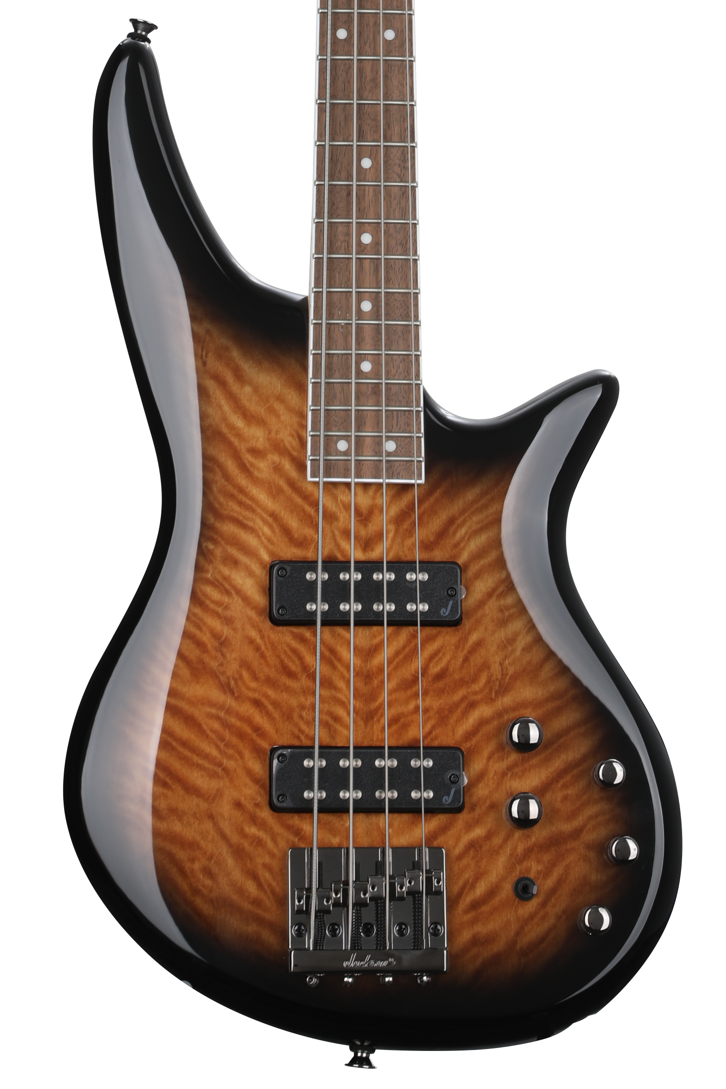 【ジャンク品】EDWARDS PROFESSIONAL GUITAR&BASS Jackson Spectra JS3Q Bass Guitar - Dark Sunburst | Sweetwater