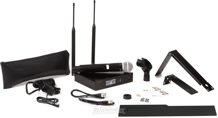 Shure QLXD24/SM58 Digital Wireless Handheld Microphone System - G50 Band