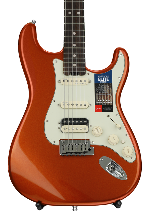 Fender American Elite Stratocaster HSS Shawbucker - Autumn