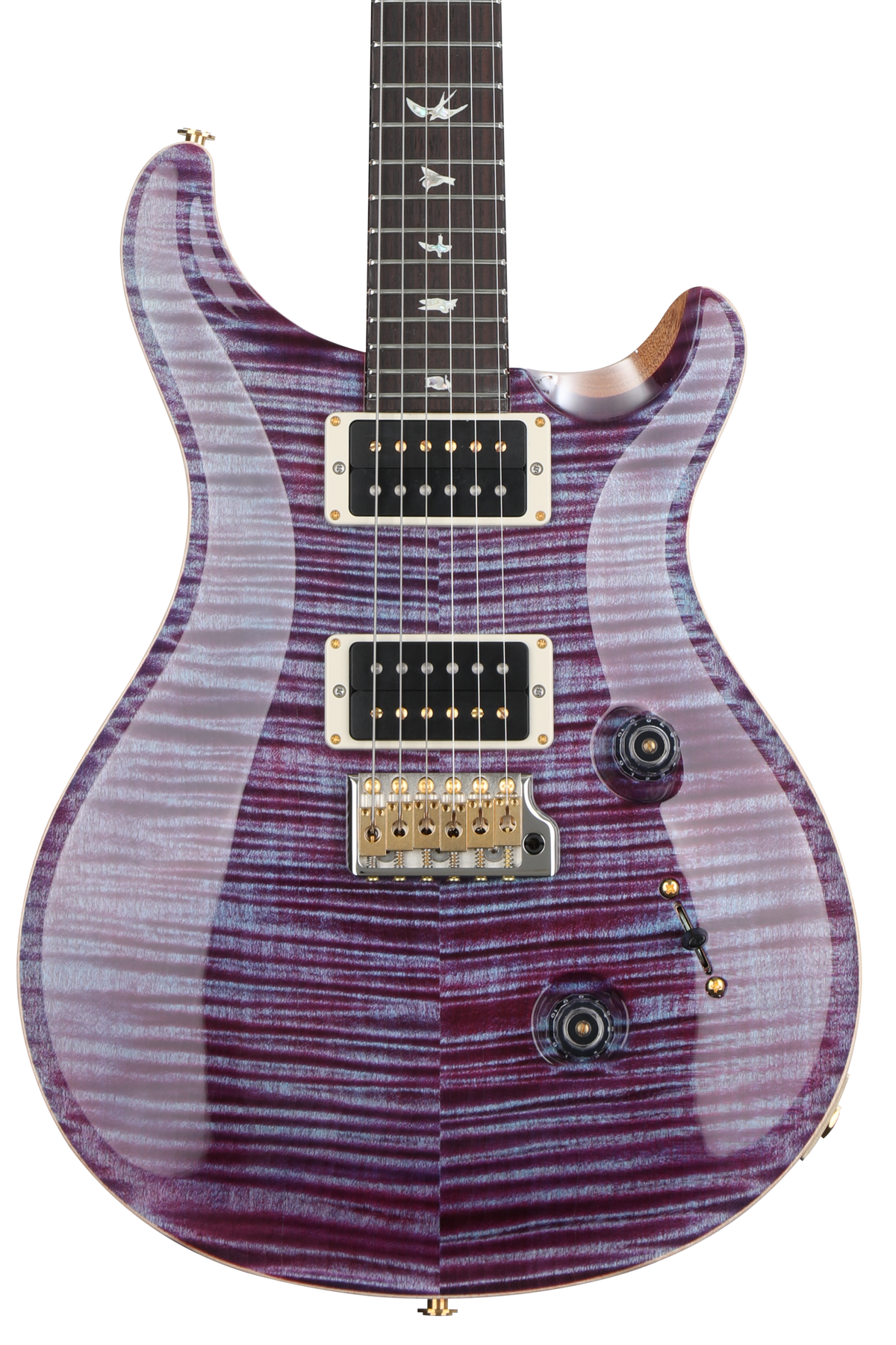 PRS Custom 24 Electric Guitar with Pattern Thin Neck - Violet 10
