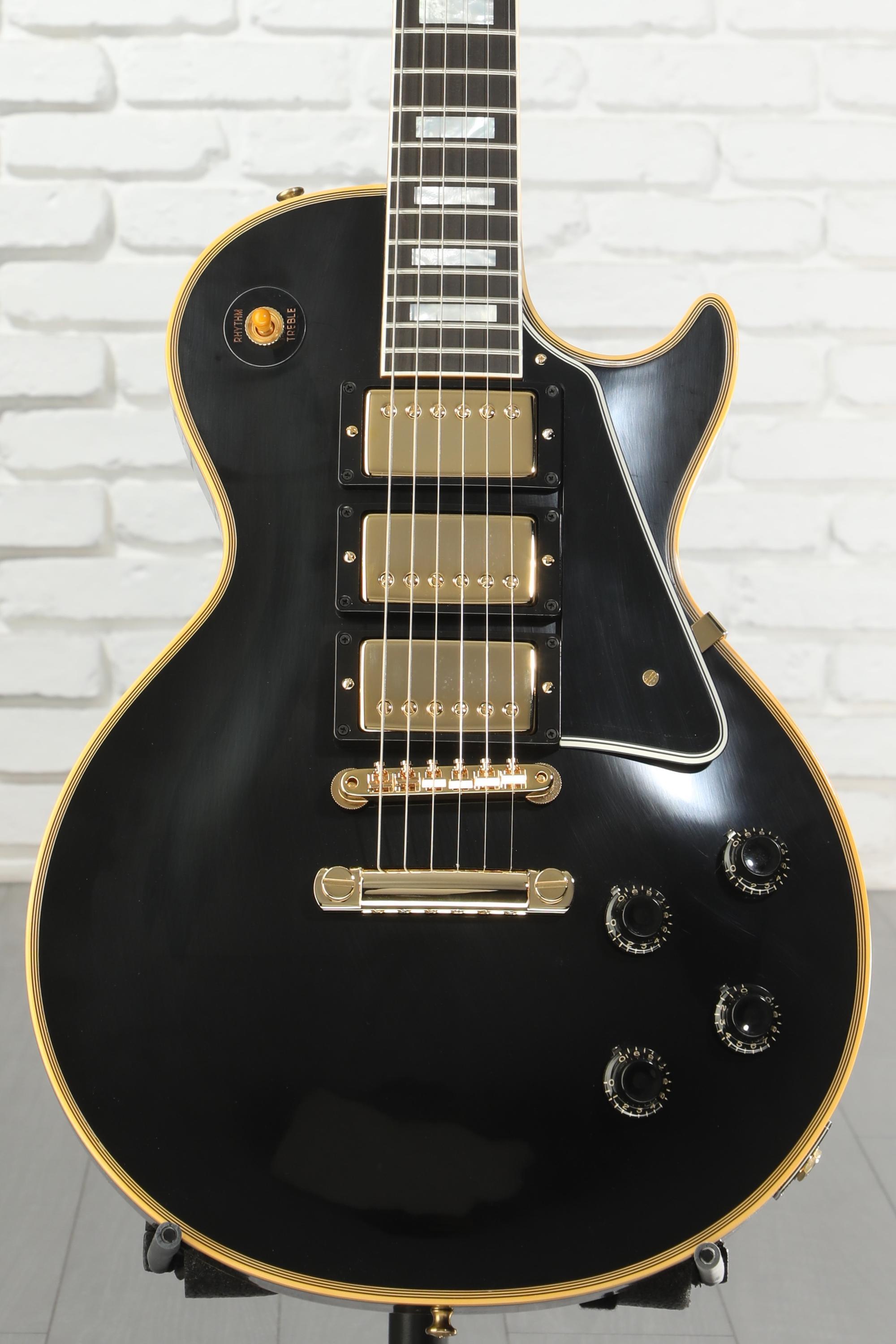 Gibson Custom 1957 Les Paul Custom Reissue Electric Guitar - Ebony
