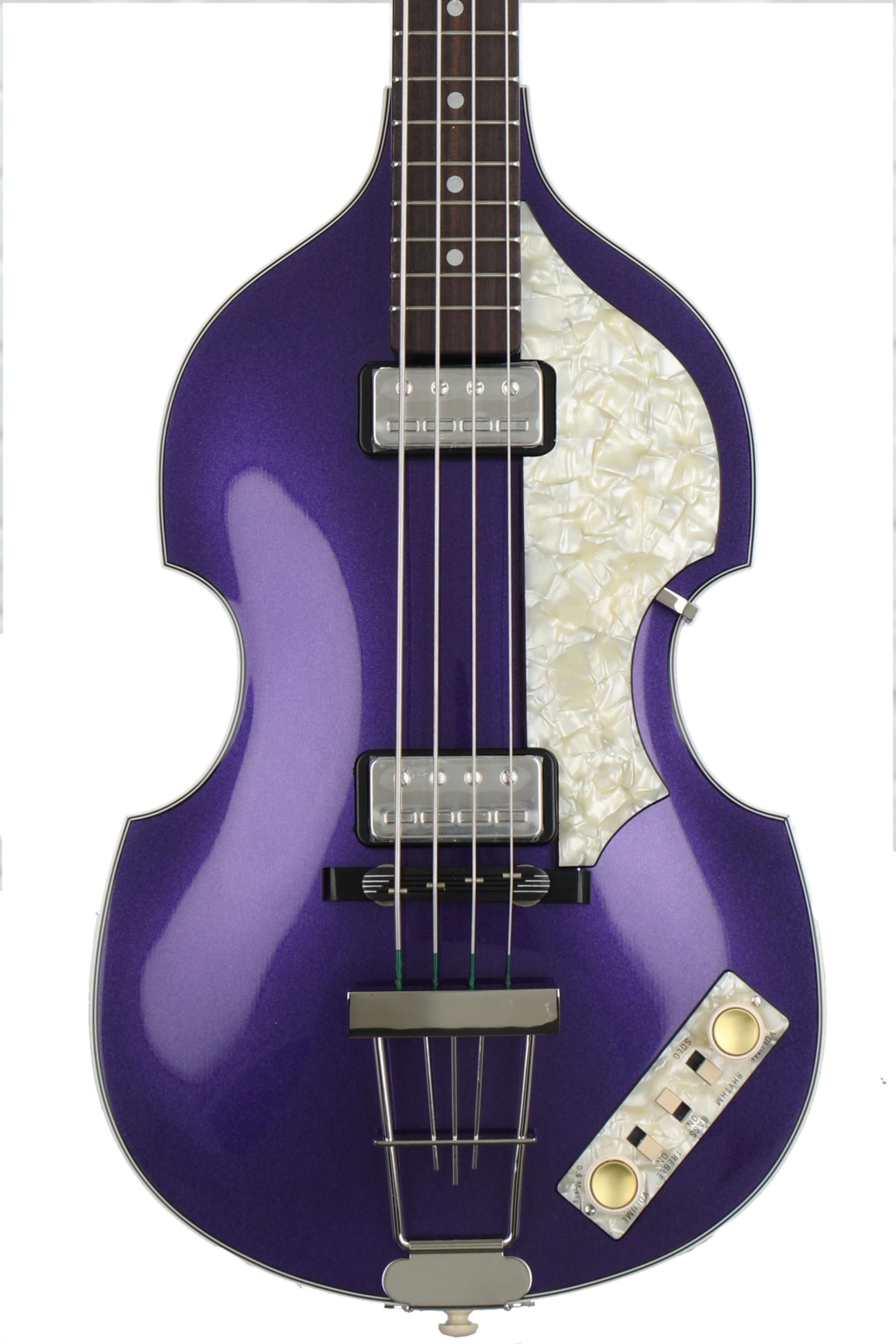 Hofner '62 Custom Shop Violin Bass Sweetwater Exclusive - Purple