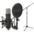 Photo of Rode NT1 Signature Series Condenser Microphone with Stand - Black