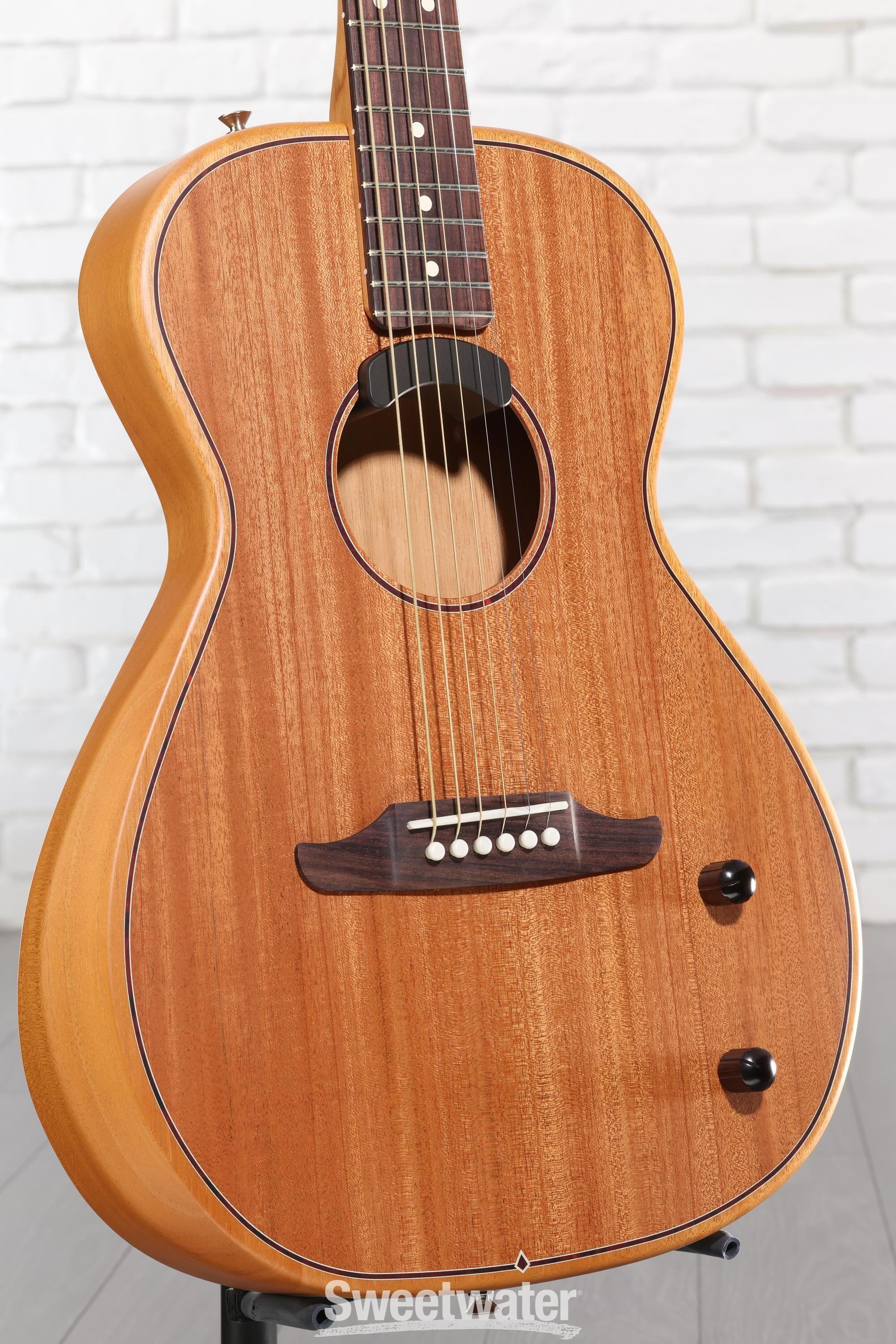 Photo of Fender Highway Series Parlor Acoustic-electric Guitar - Mahogany
