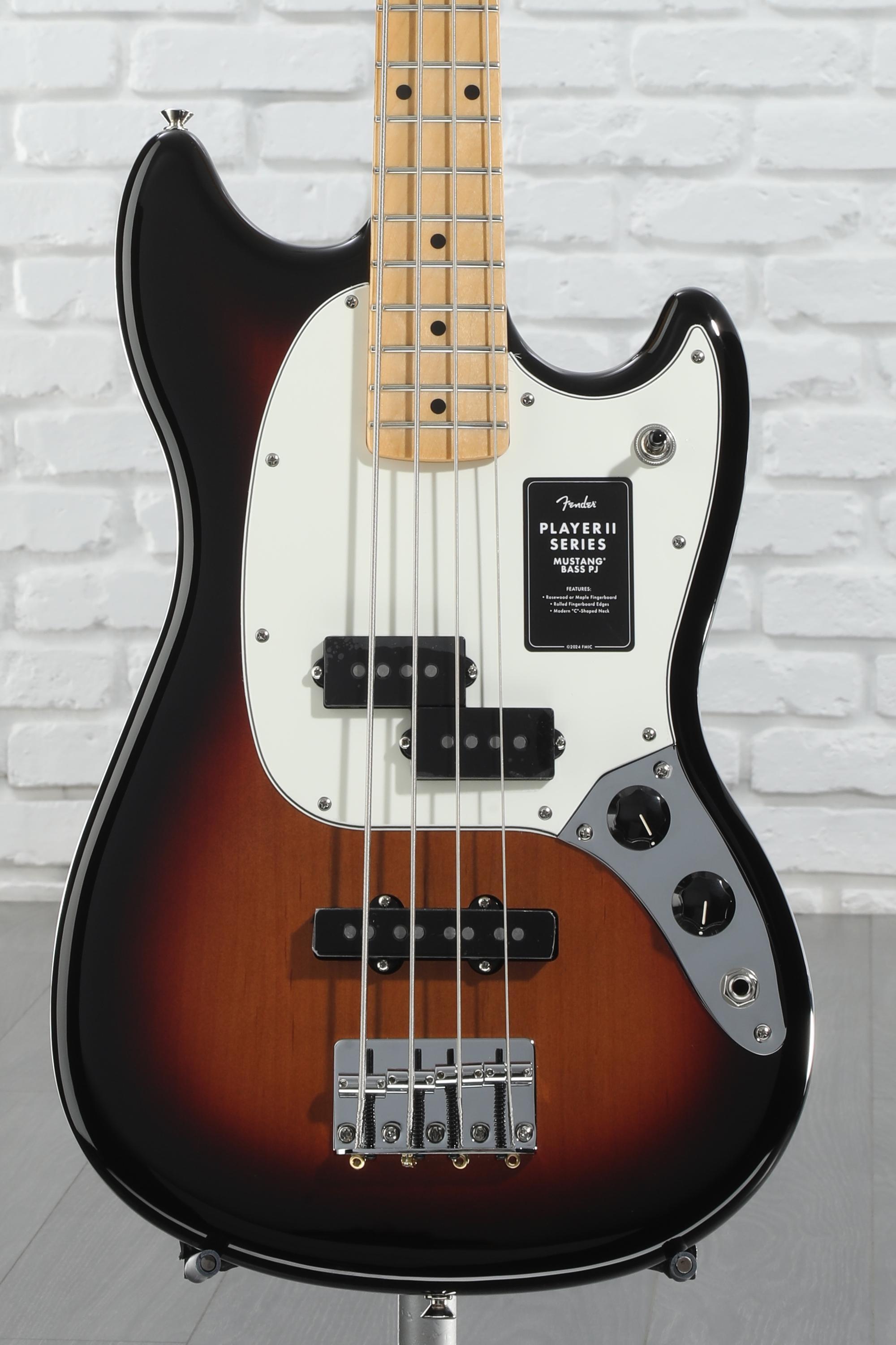 全国送料無料の通販 Fender Player II Mustang Bass PJ - 3-color Sunburst with ベース