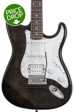Photo of Washburn Sonamaster Deluxe Electric Guitar - Transparent Black