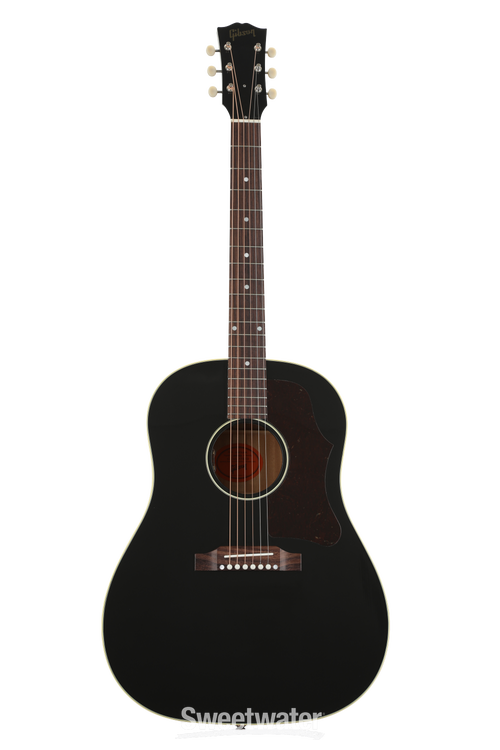 Gibson Acoustic 50s J-45 Original - Ebony Reviews | Sweetwater