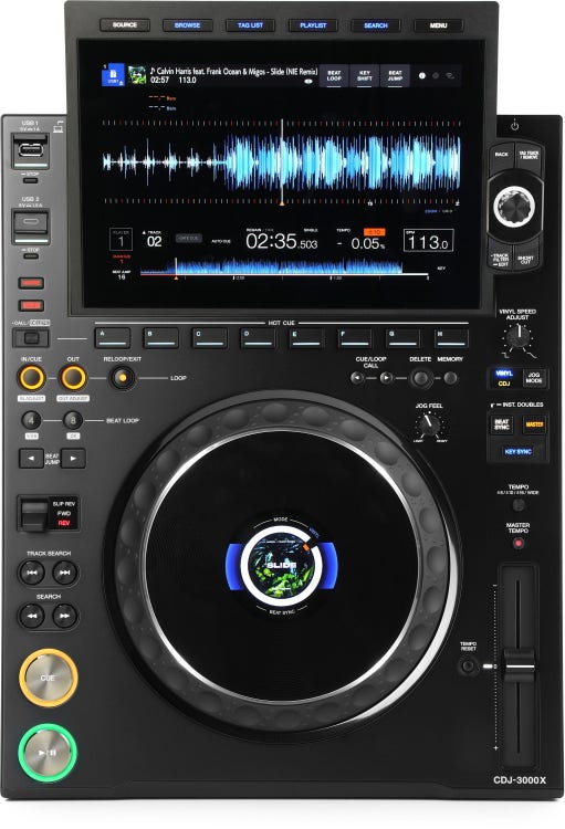 AlphaTheta CDJ-3000X Professional DJ Media Player