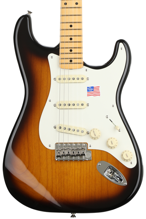 Fender Eric Johnson Stratocaster - 2-Color Sunburst with Maple