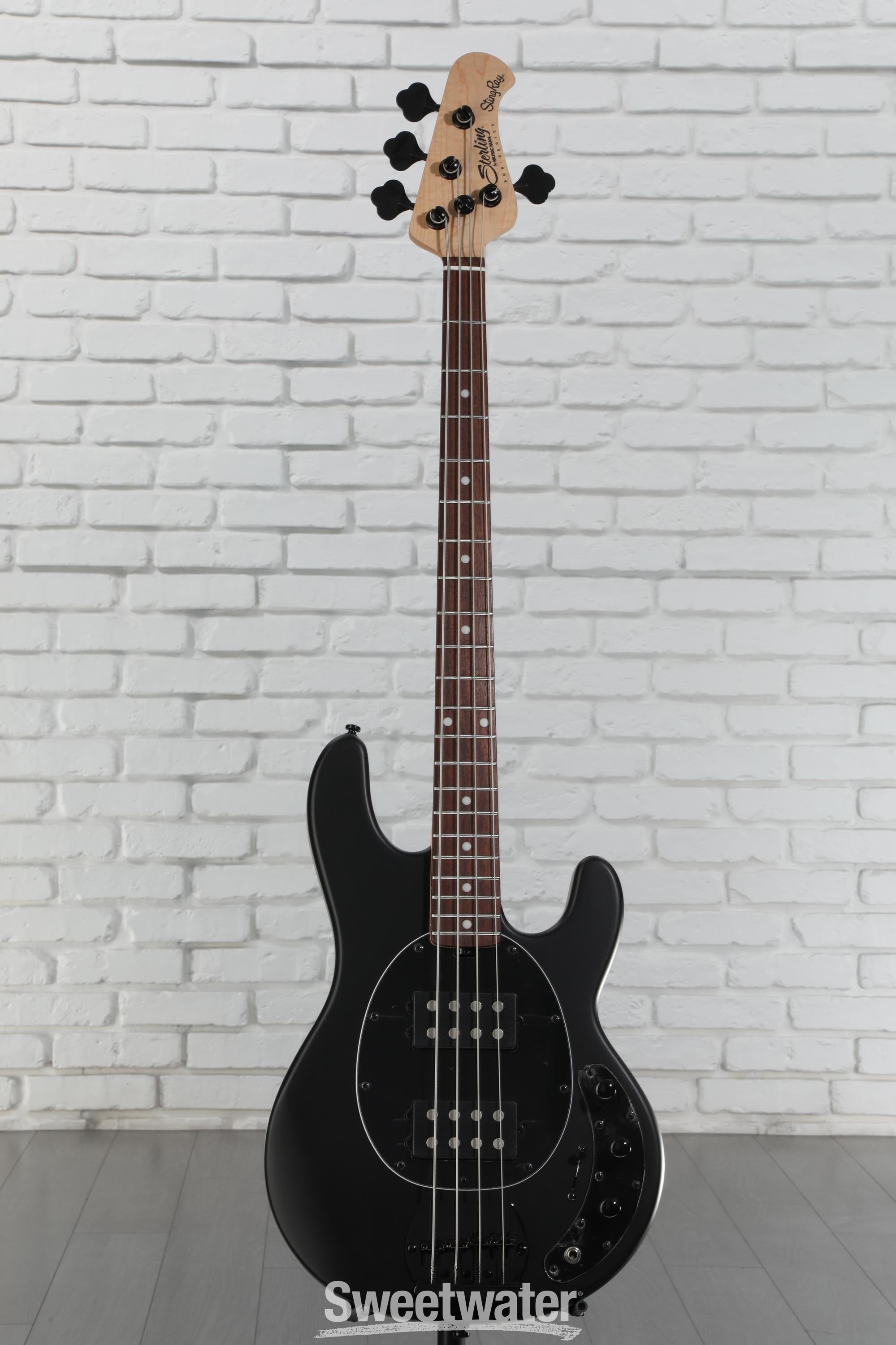 Sterling By Music Man StingRay RAY4HH Bass Guitar - Stealth