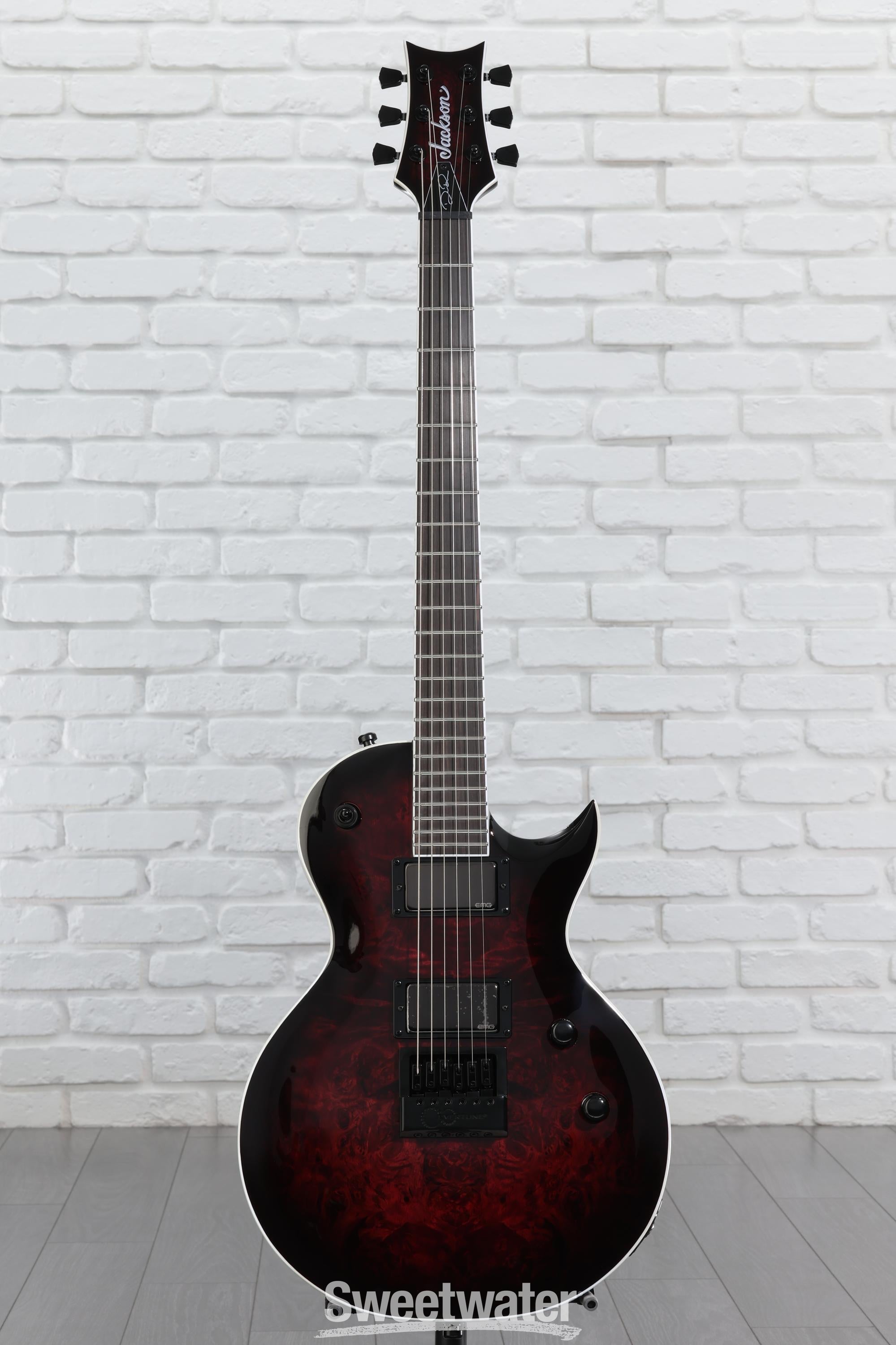 Jackson Pro Series Diamond Rowe Signature Monarkh Electric Guitar - Dark Rose