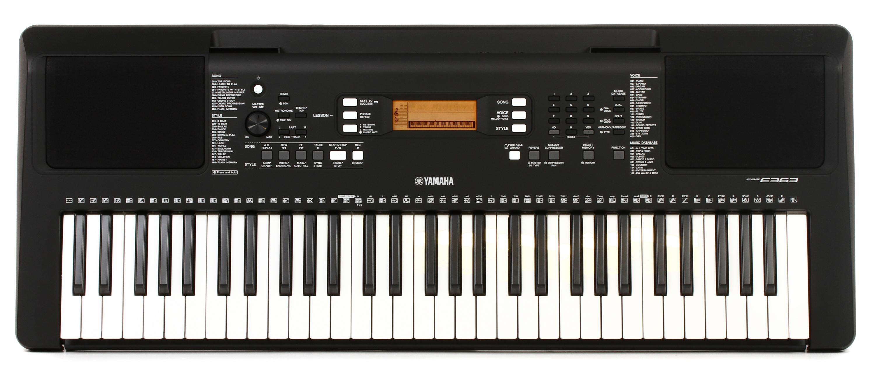 Yamaha PSR-E363 61-key Portable Arranger | Sweetwater