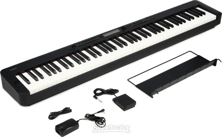 Casio CDP-S360 88-Key Slim-Body Portable Digital Piano Kit with