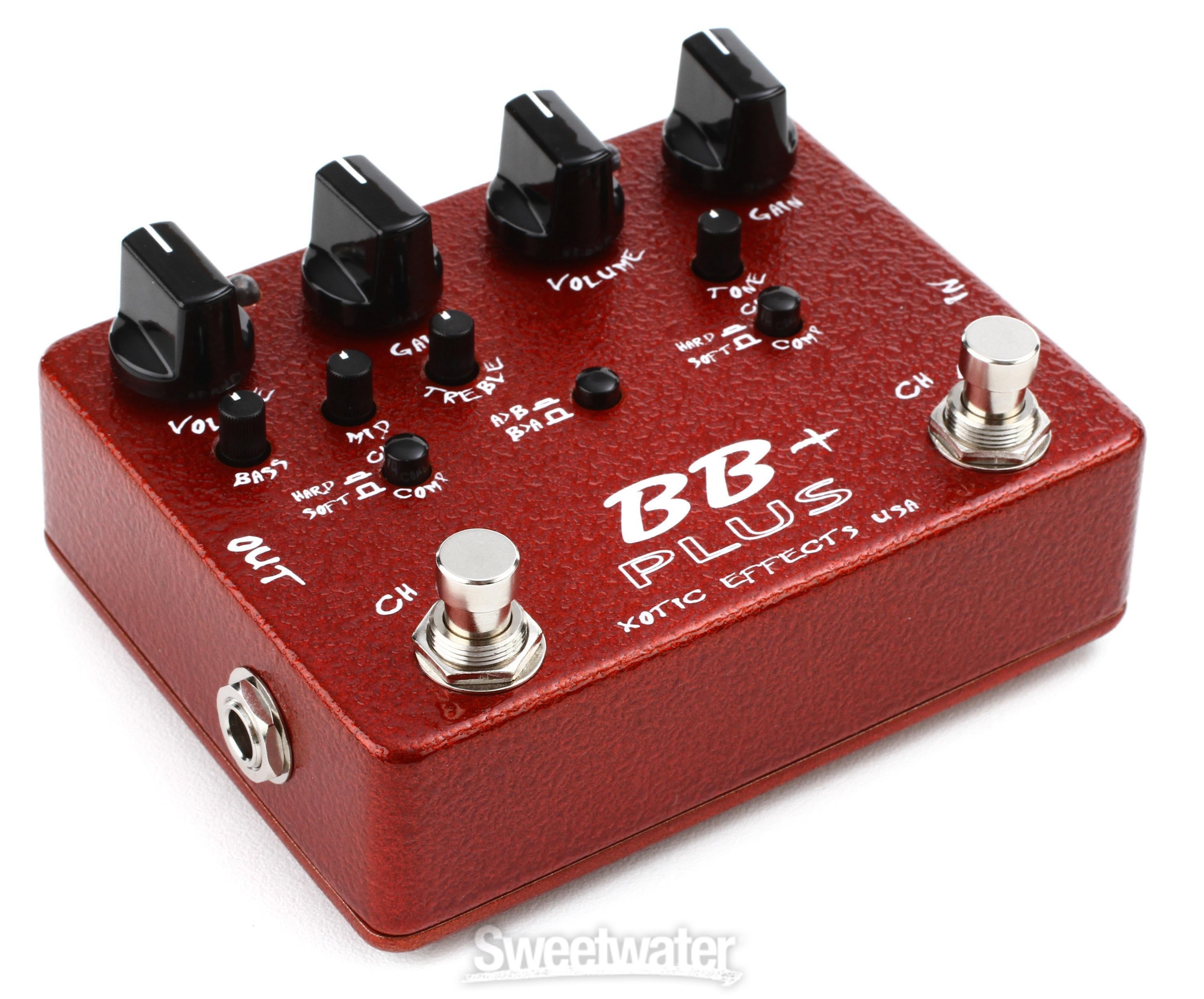 Xotic BB Plus Preamp and Boost Pedal | Sweetwater