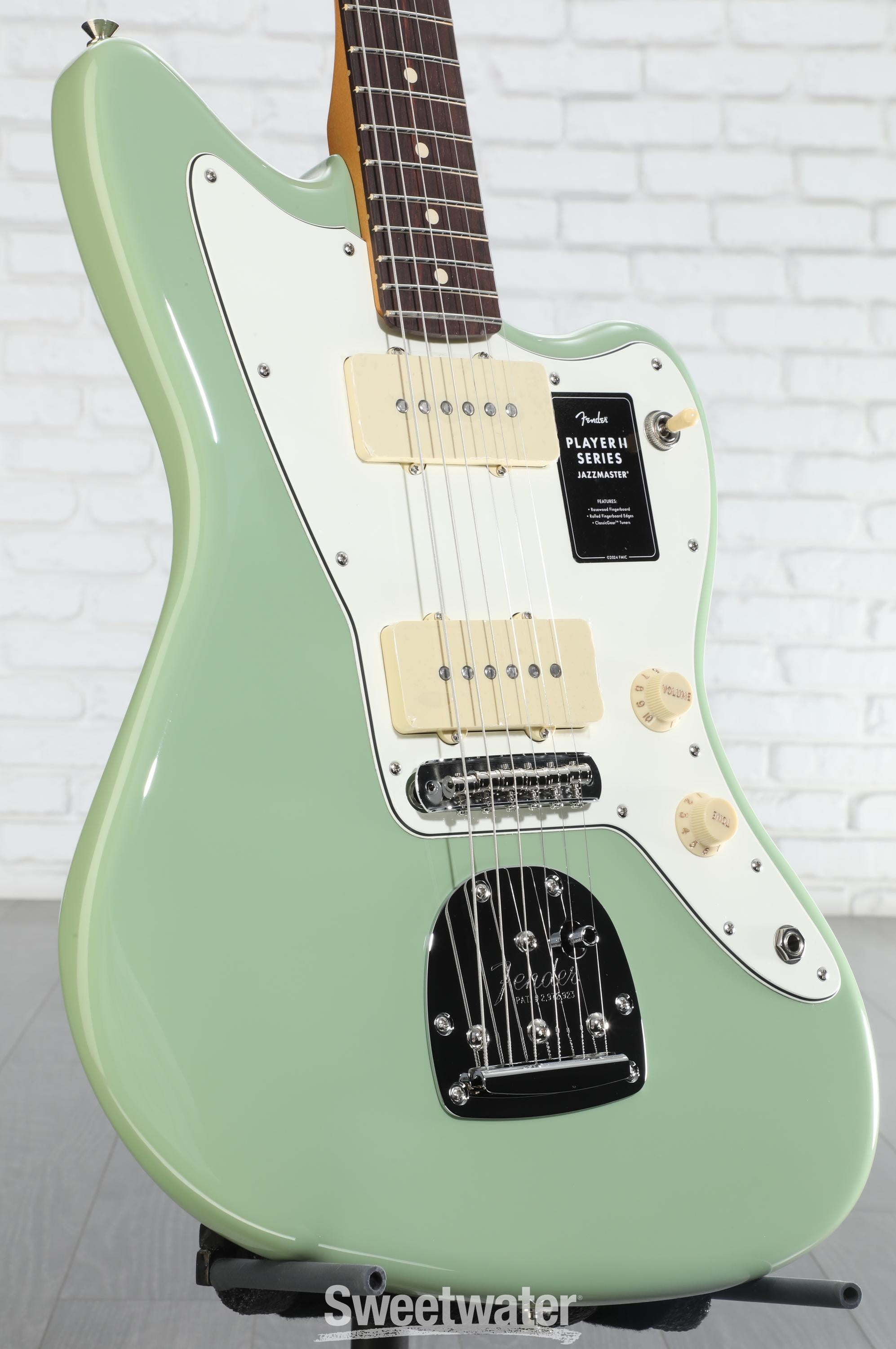 Fender Player II Jazzmaster Electric Guitar - Birch Green | Sweetwater