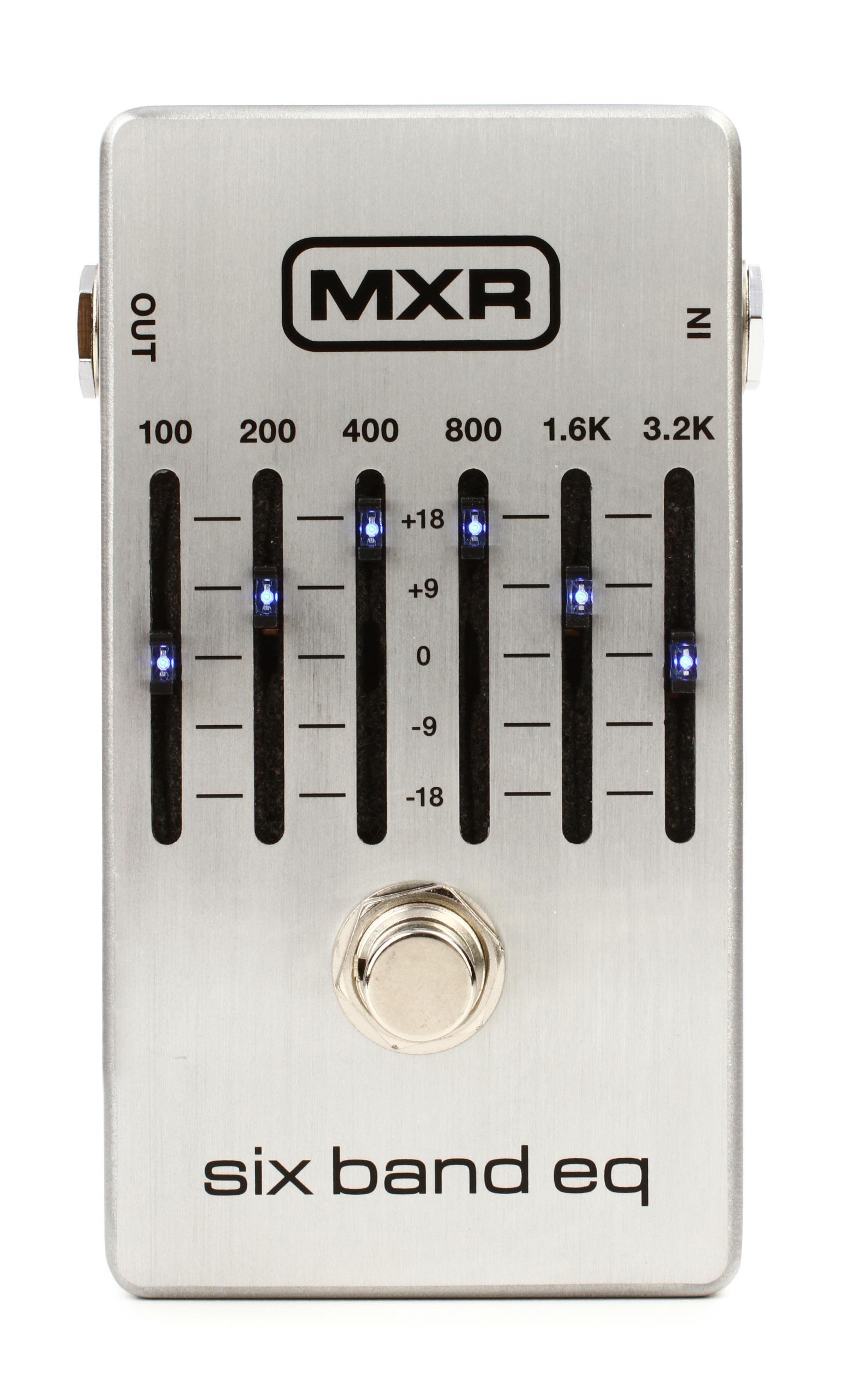 Bundled Item: MXR M109S Six Band EQ Pedal