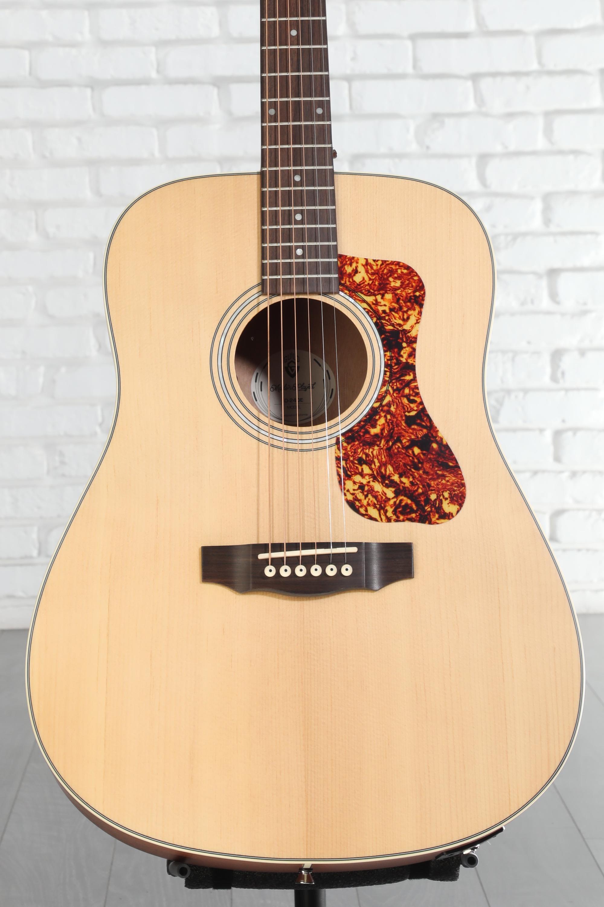 Guild D-240E Acoustic-Electric Guitar - Natural | Sweetwater