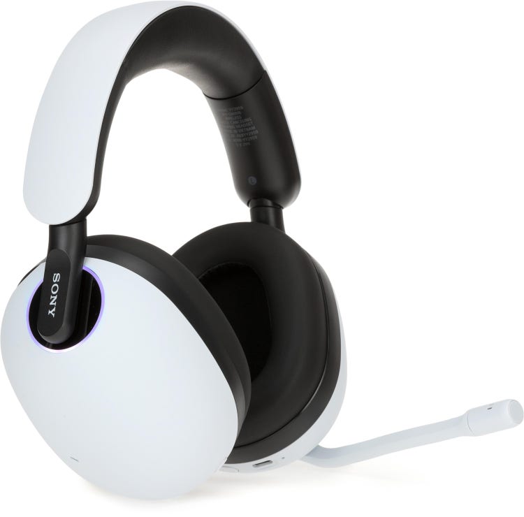 Sony INZONE H9 Wireless Gaming Headset - White | Sweetwater 