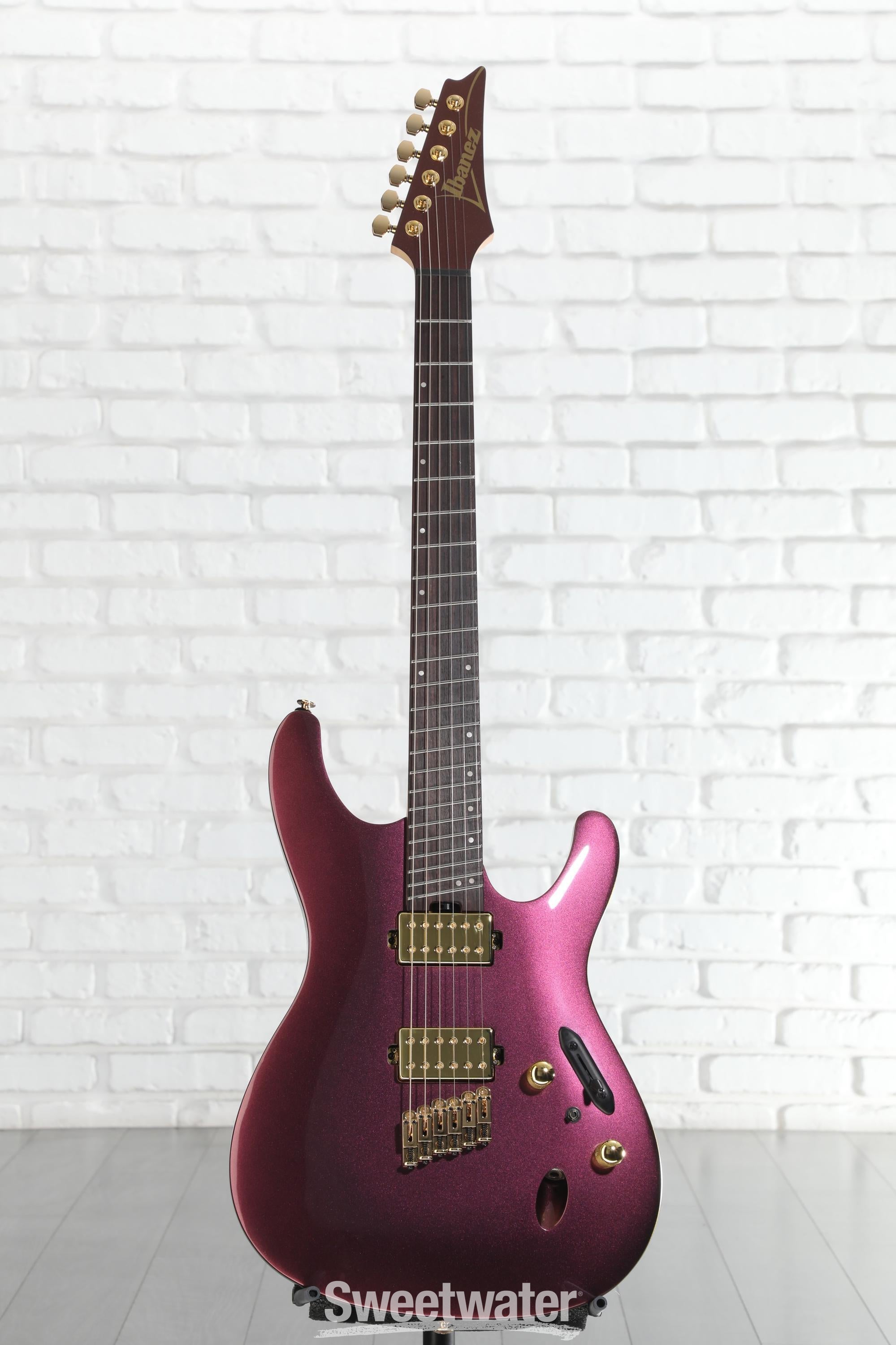 Ibanez Axe Design Lab SML721 Electric Guitar - Rose Gold Chameleon