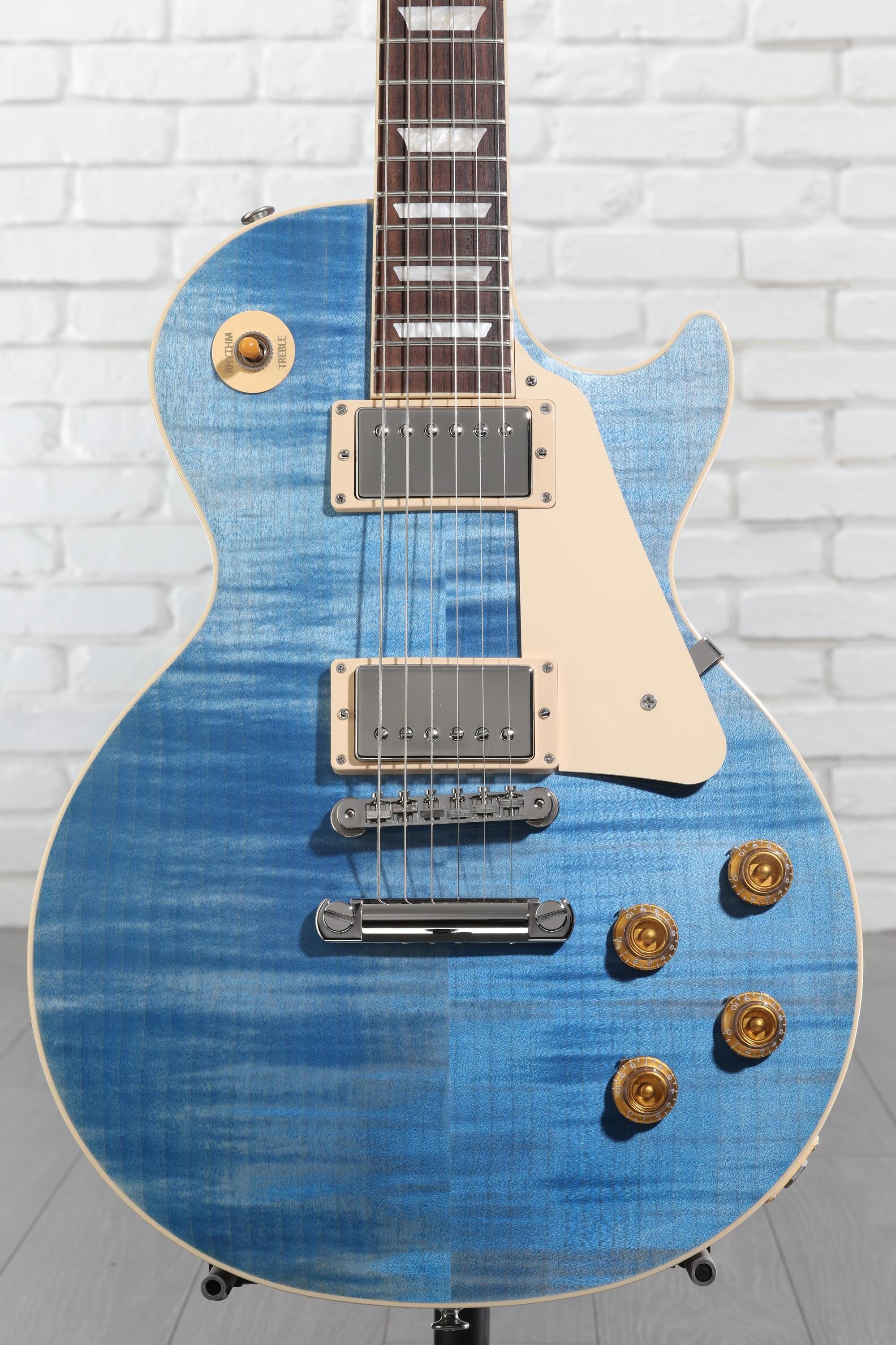 Gibson Les Paul Standard '50s Figured Top Electric Guitar - Ocean