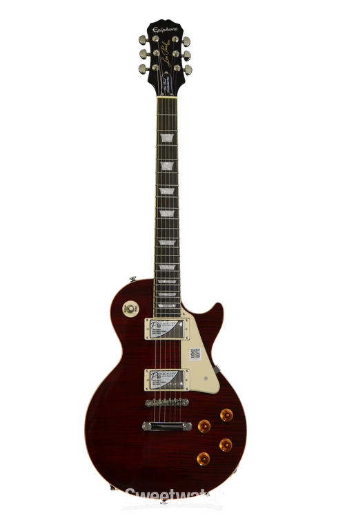 Epiphone Les Paul Standard Plustop Pro - Wine Red | Sweetwater Epiphone Les Paul Standard Plustop Pro - Wine Red | Sweetwater