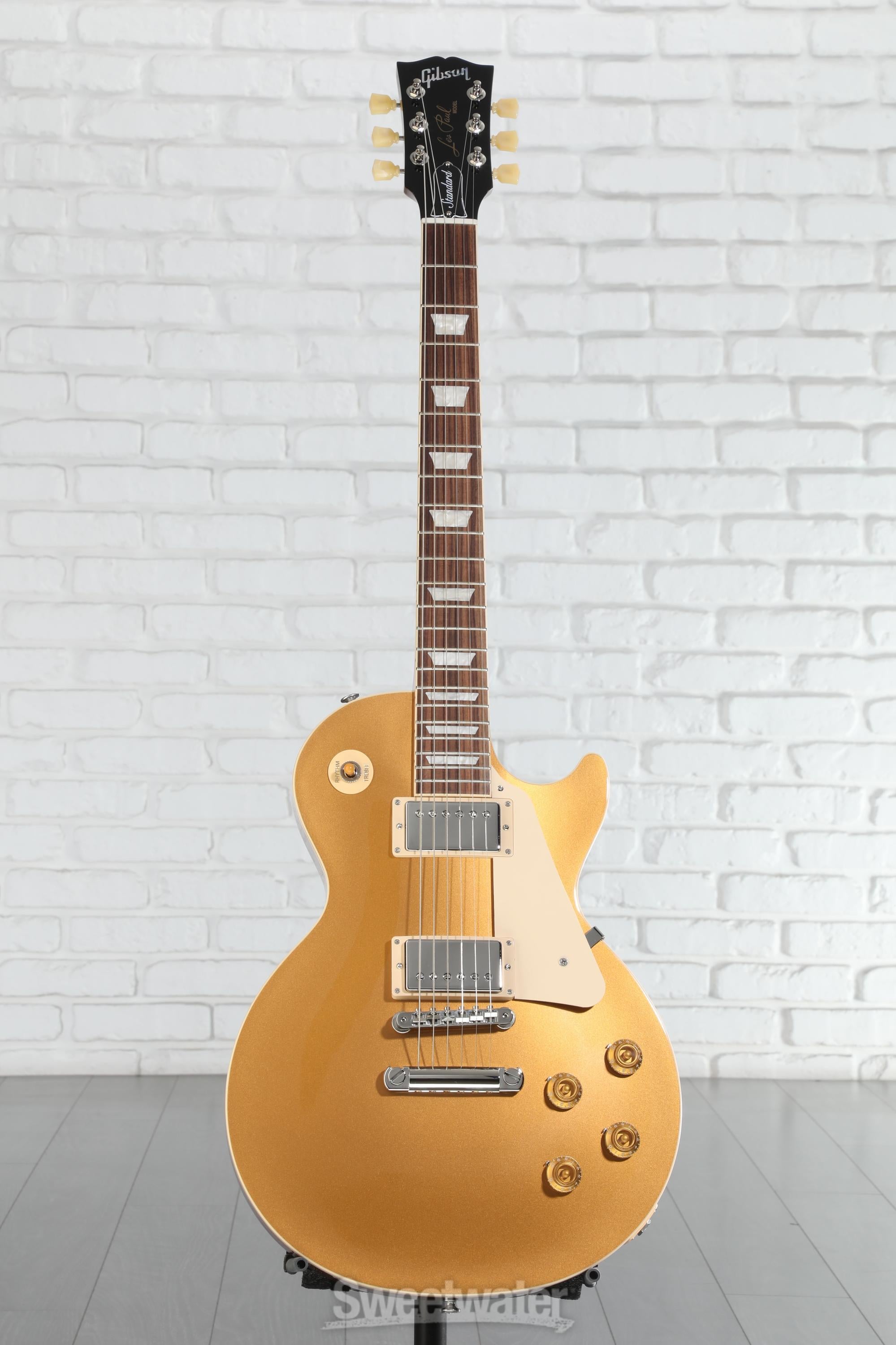 Gibson Les Paul Standard '50s Electric Guitar - Gold Top | Sweetwater