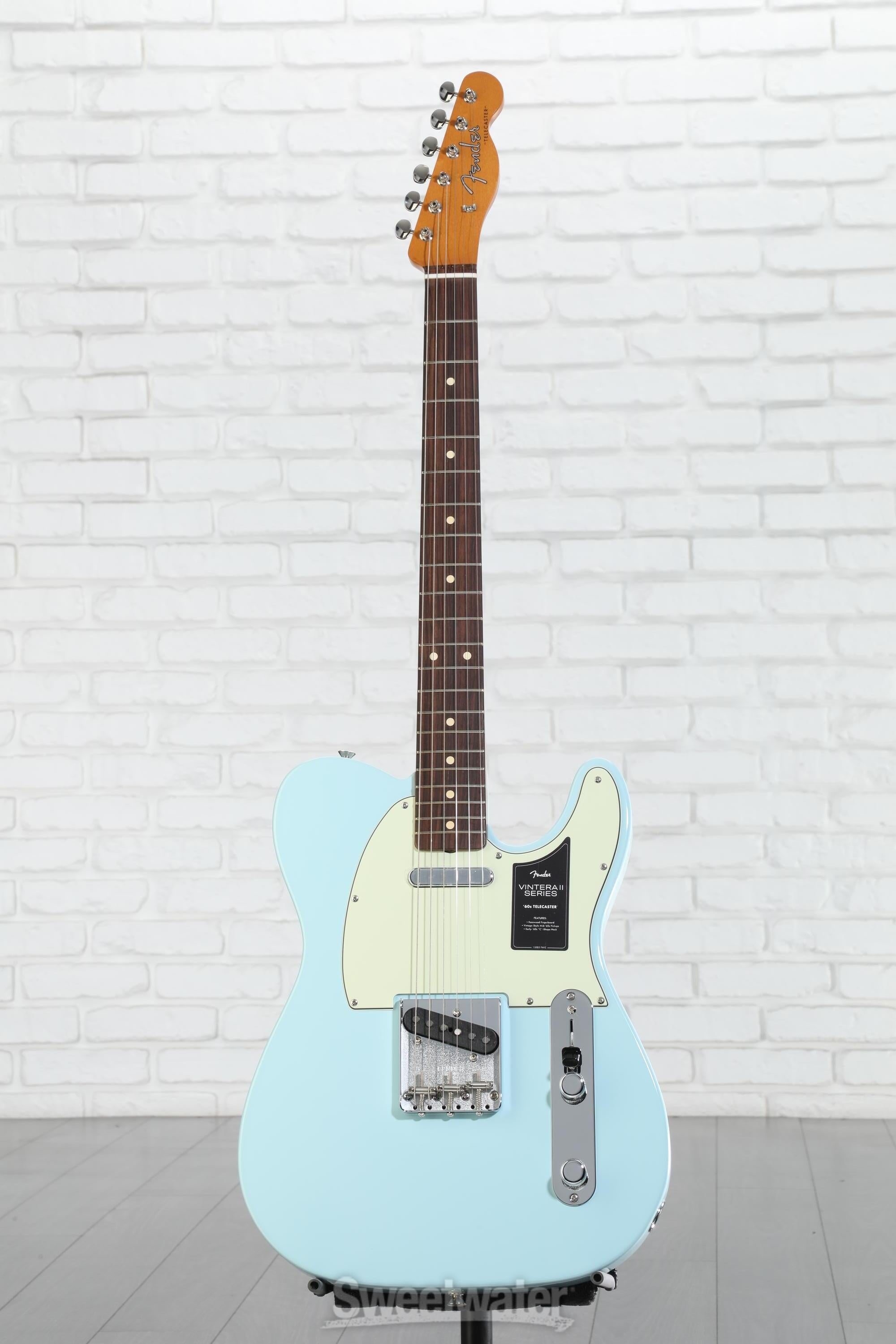 Fender Vintera II '60s Telecaster Electric Guitar - Sonic Blue