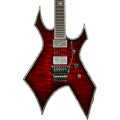 Photo of B.C. Rich Warlock Extreme Exotic with Floyd Rose Electric Guitar - Black Cherry Burst