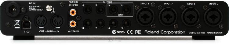 Roland Octa-Capture UA-1010 USB Audio Interface Sweetwater