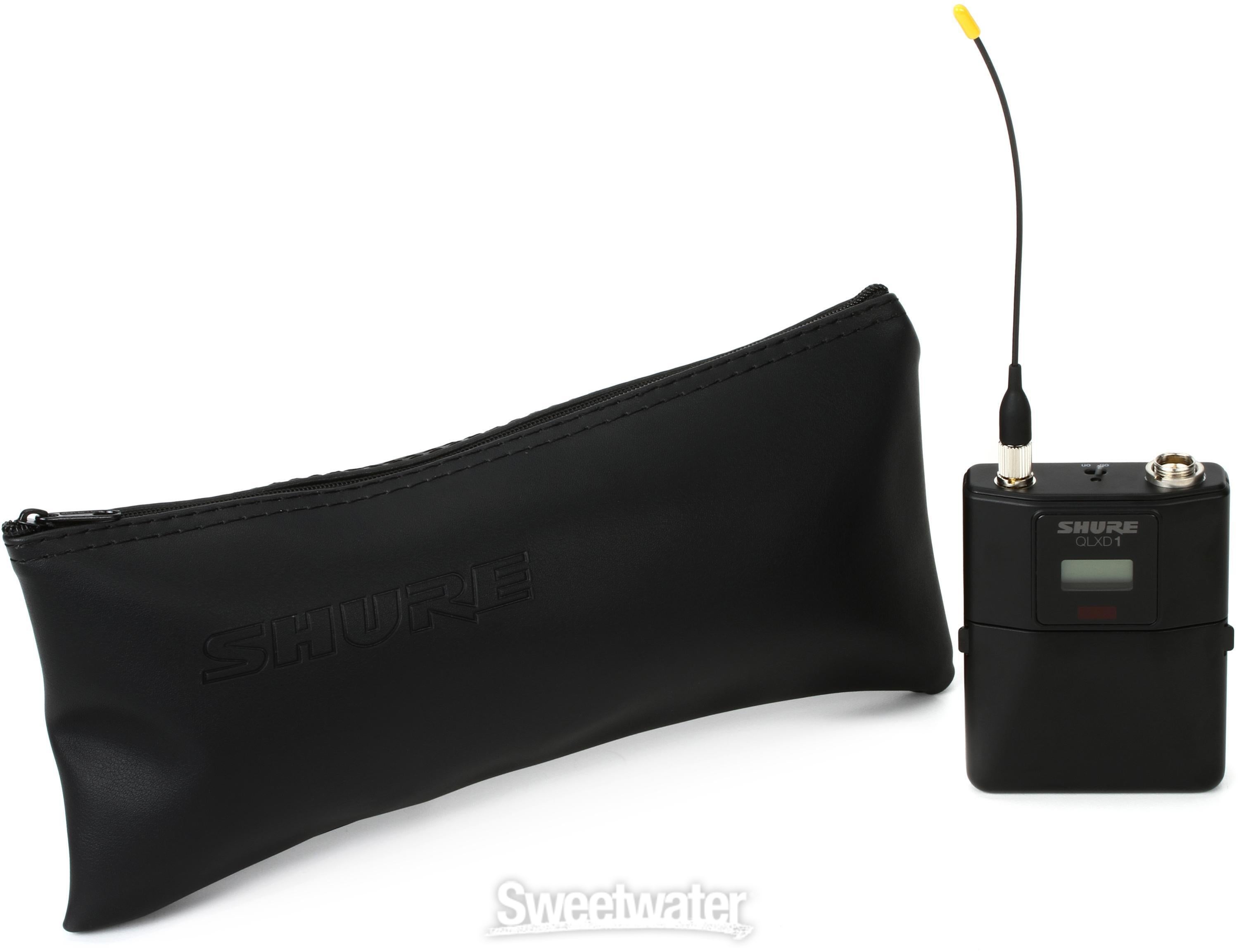 Shure QLXD1 Wireless Bodypack Transmitter - G50 Band | Sweetwater