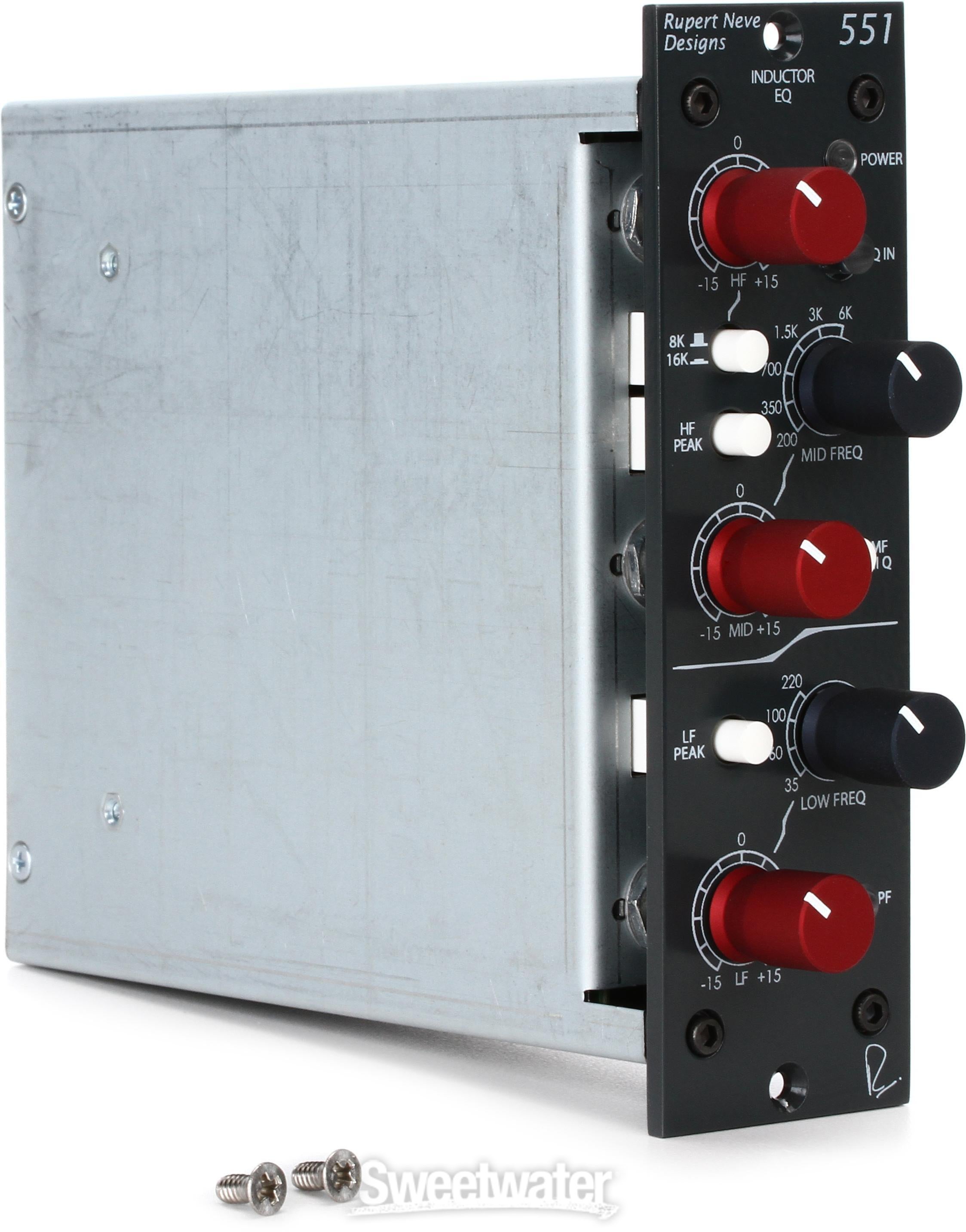 Rupert Neve Designs 551 500 Series Inductor Equalizer | Sweetwater