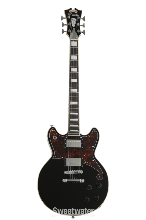 Brighton ギター D'Angelico Premier Brighton Electric Guitar - Black | Sweetwater