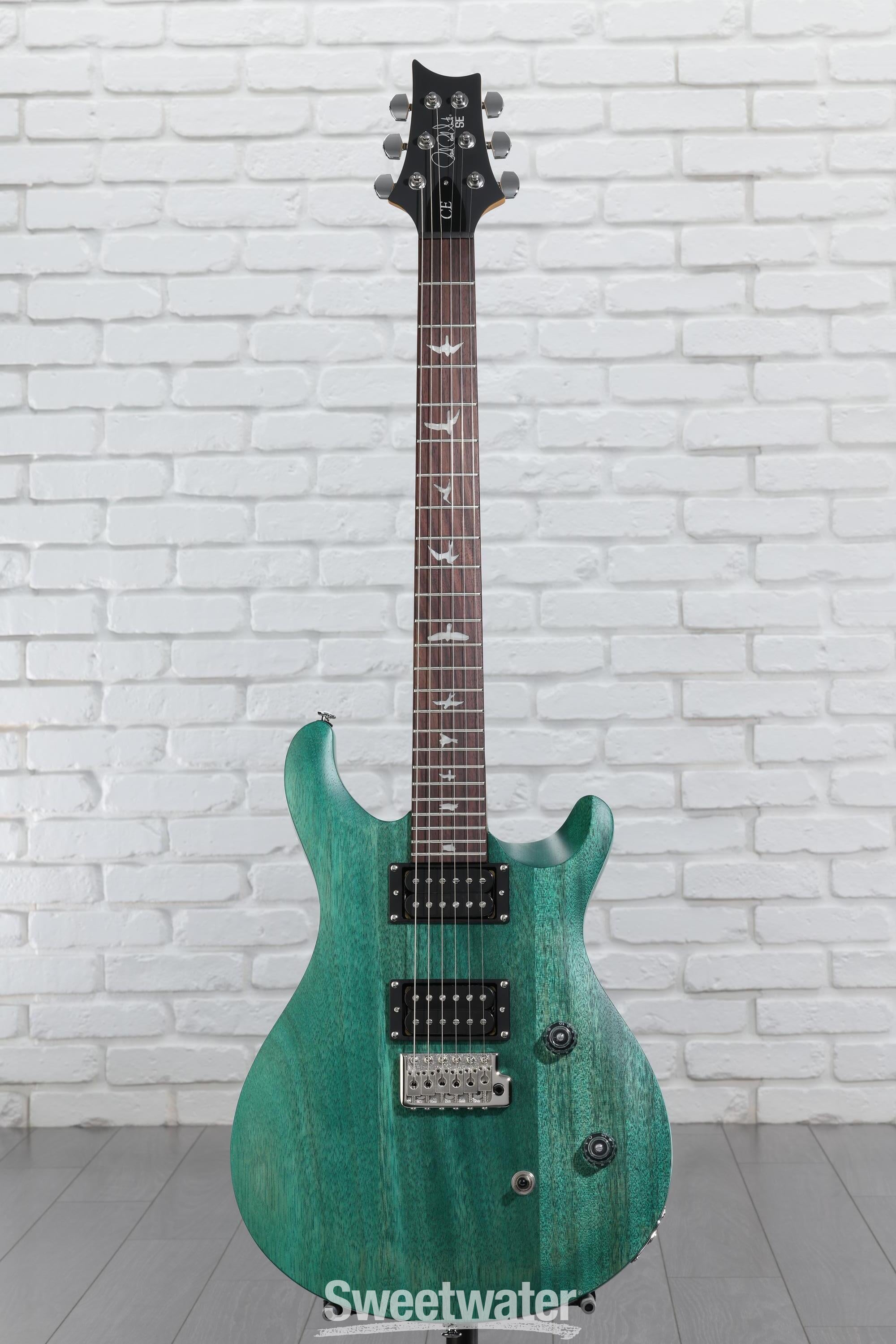 PRS SE CE 24 Standard Satin Electric Guitar - Turquoise