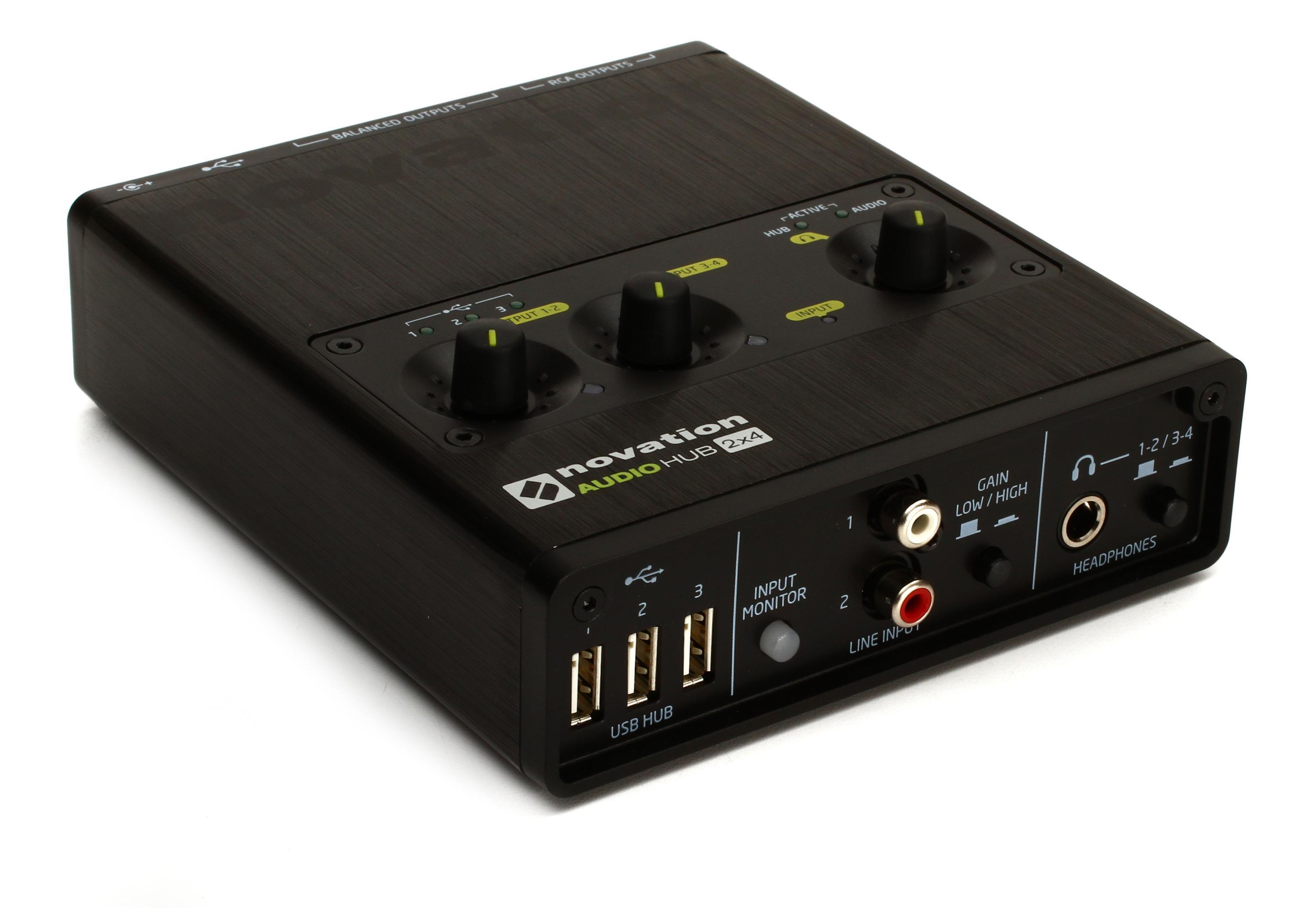 Novation Audiohub 2x4 | Sweetwater