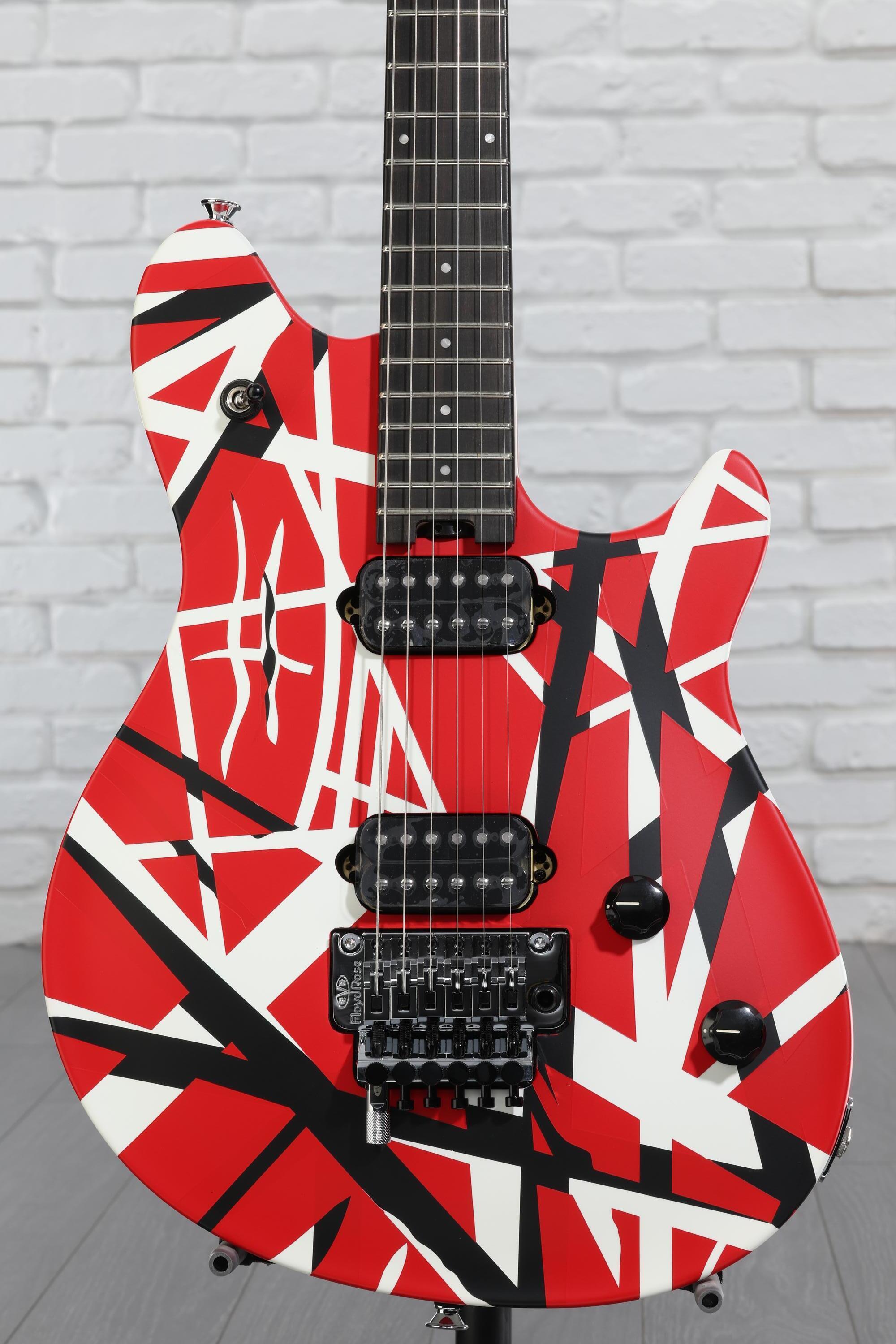 EVH Wolfgang Special Electric Guitar - Satin Striped Red
