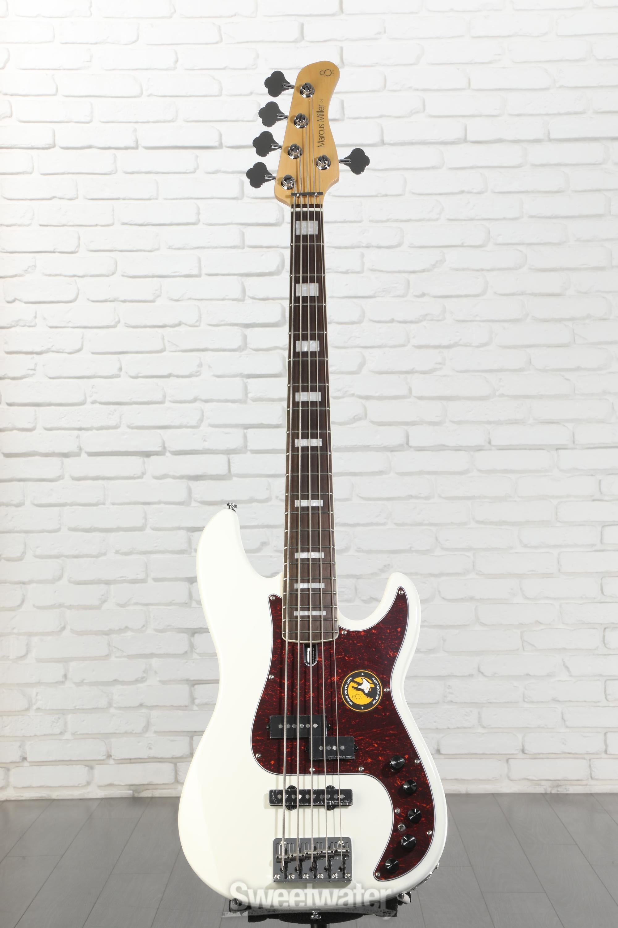 Sire Marcus Miller P7 Alder 5-string Bass Guitar - Antique White
