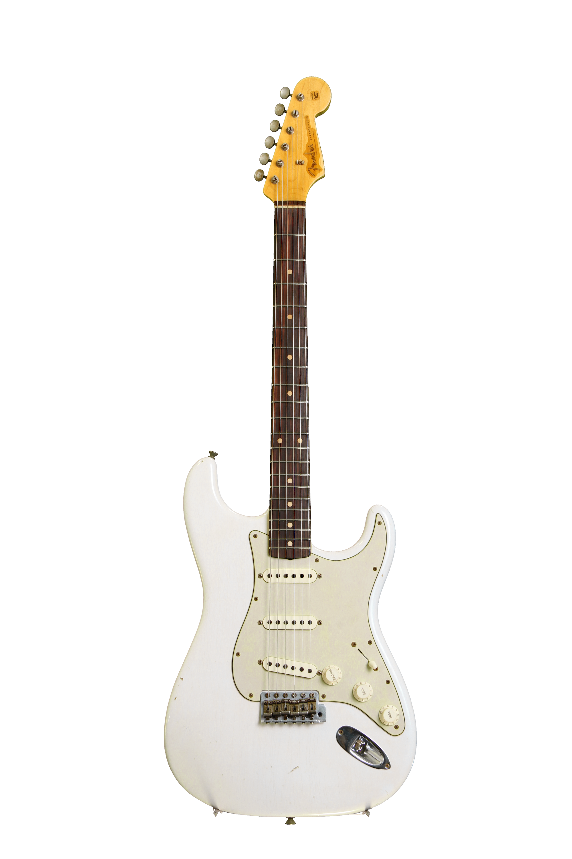 Fender Custom Shop 60' Stratocaster Relic, Olympic White | Sweetwater
