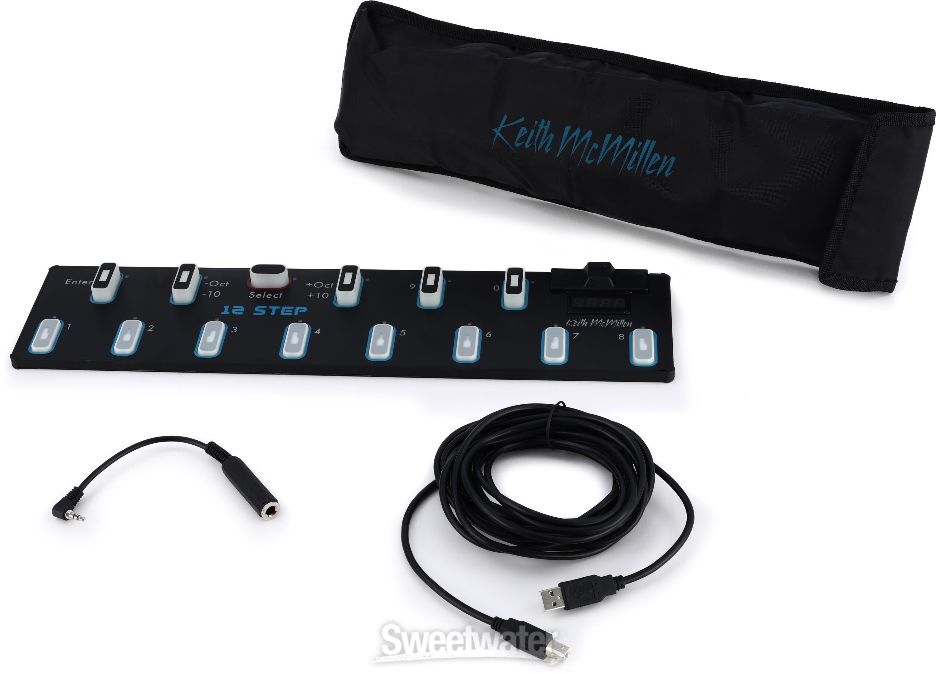 Keith McMillen Instruments 12 Step USB MIDI Bass Pedal Foot 