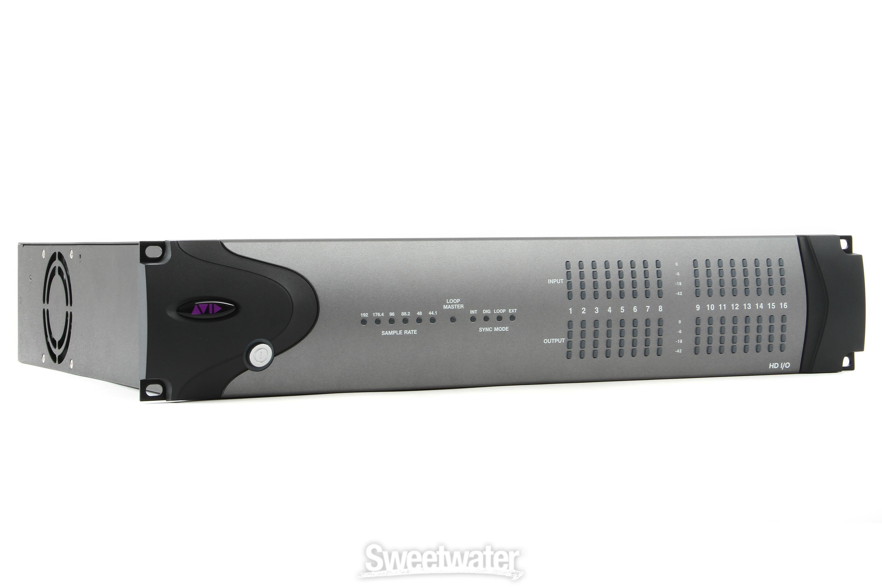 Avid Pro Tools | HDX + HD I/O 16x16 Analog | Sweetwater