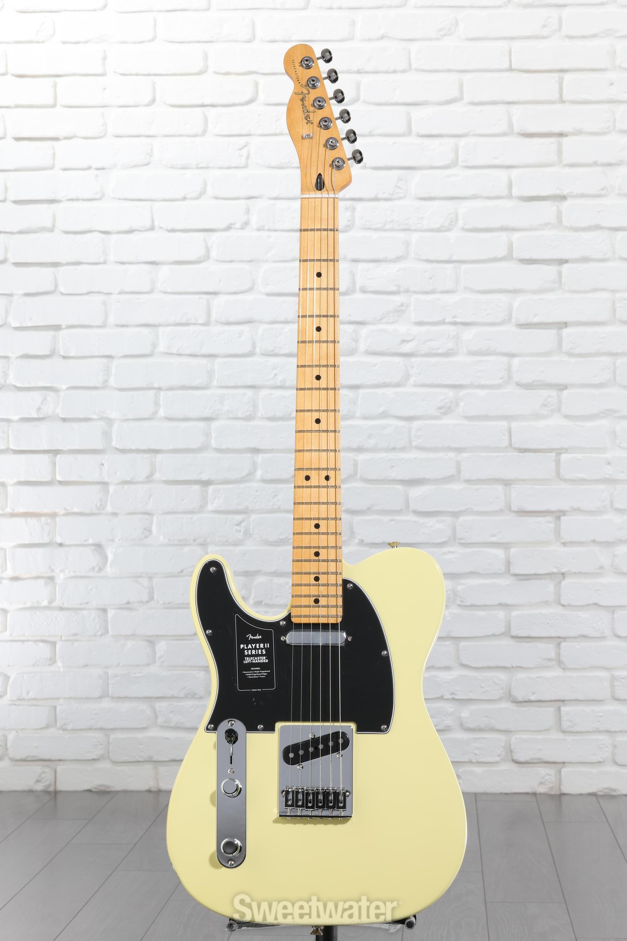 Fender Player Telecaster　LH　イエロー Fender Player II Telecaster Left-handed Electric Guitar