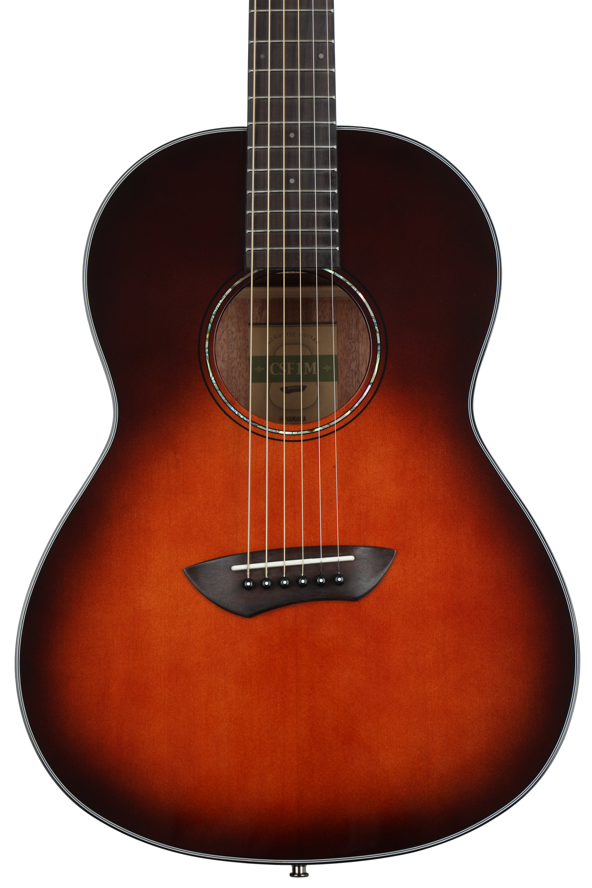 Yamaha CSF1M Compact Folk Guitar - Tobacco Brown Sunburst | Sweetwater