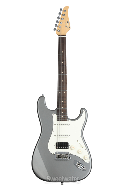 Suhr Classic S Electric Guitar - Pewter Metallic, HSS | Sweetwater